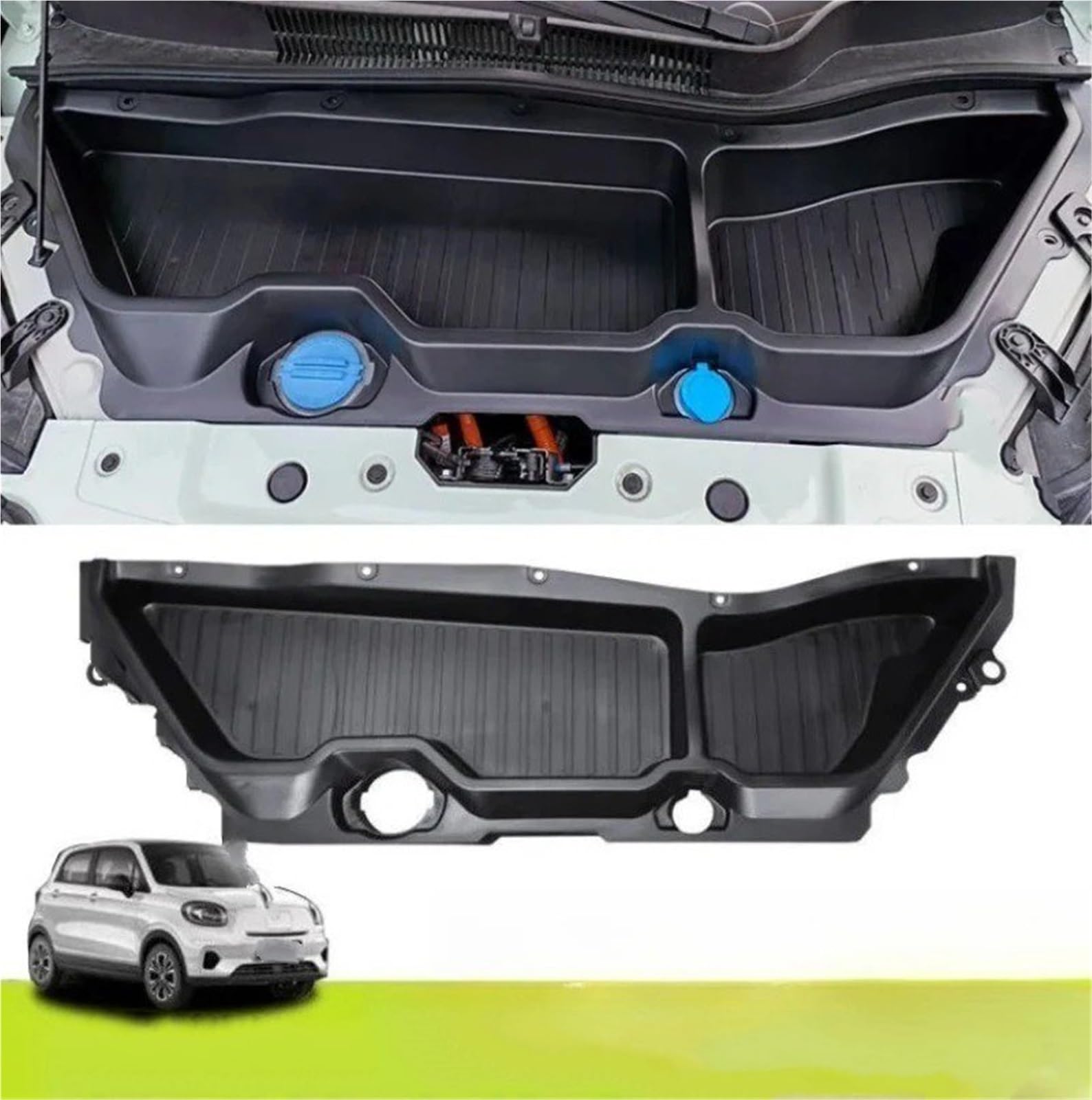 Für Leapmotor T03 2024 2025 2026 Auto-Kofferraum-Aufbewahrungsbox Motorhaubenschutz Styling-Zubehör Kofferraumwanne