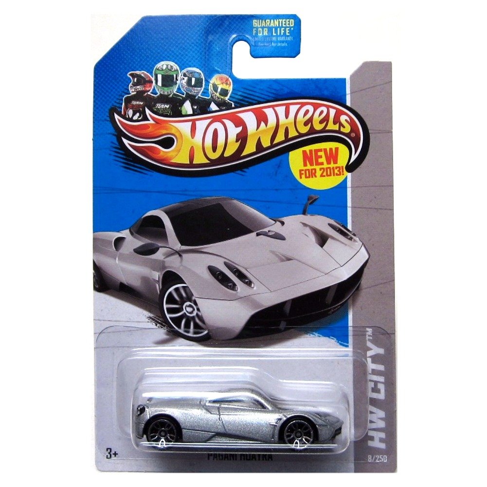 Hot Wheels 2013 Hw City Street Power Silver Pagani Huayra 8