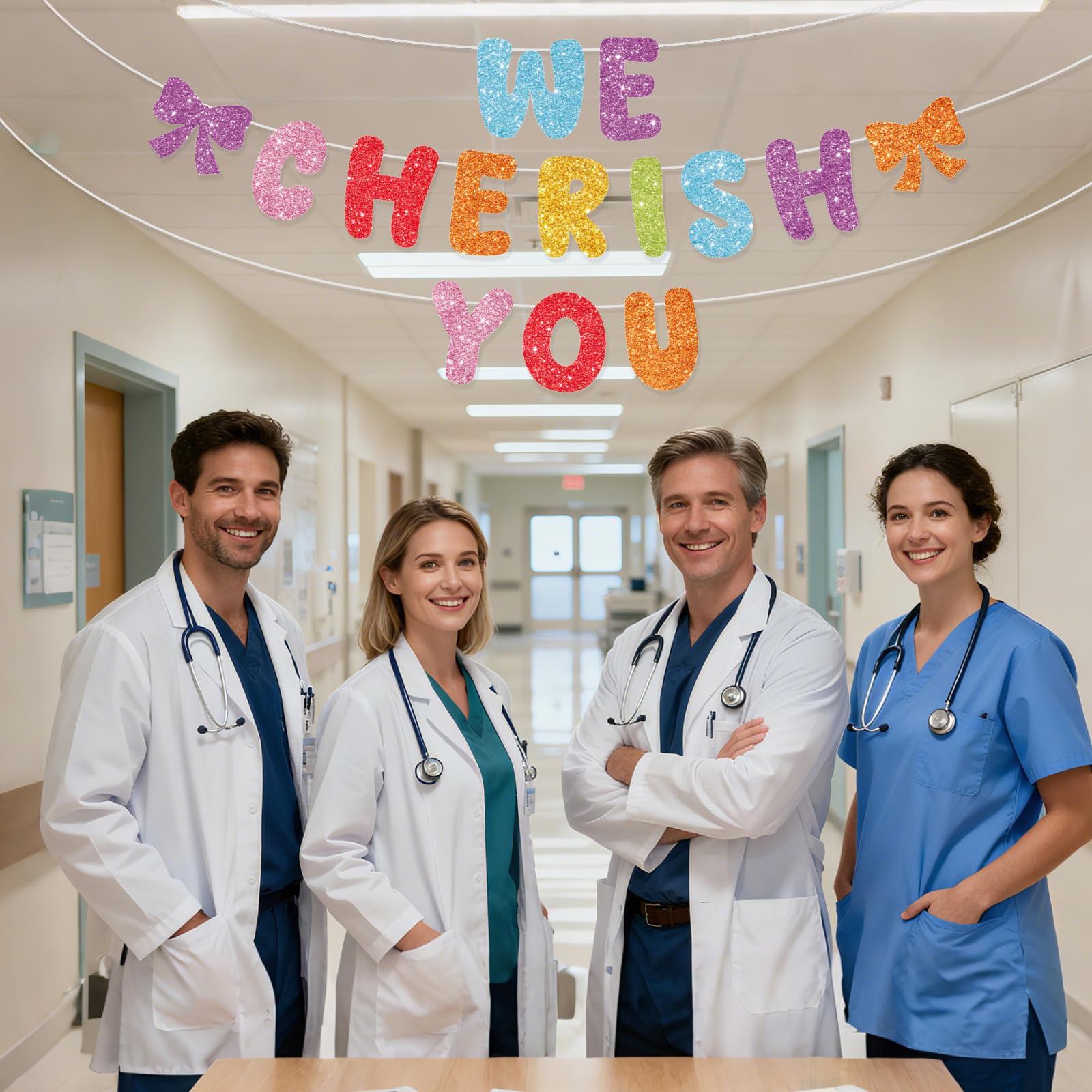 We Cherish You Colorful Banner - Image 4