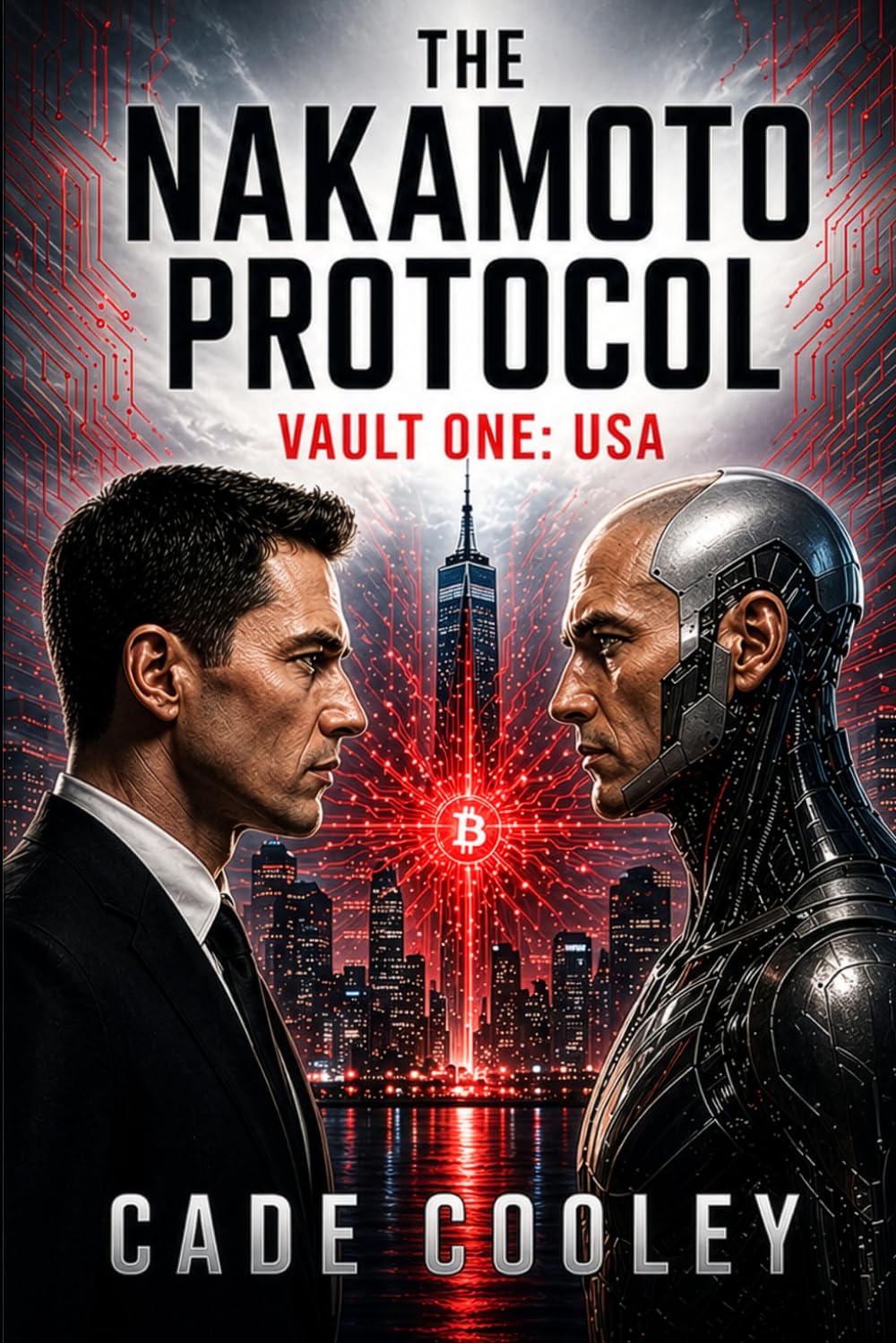 The Nakamoto Protocol: Vault One - USA: A Near-Future Techno-Thriller of AI, Bio-Hacking, and Crypto Warfare