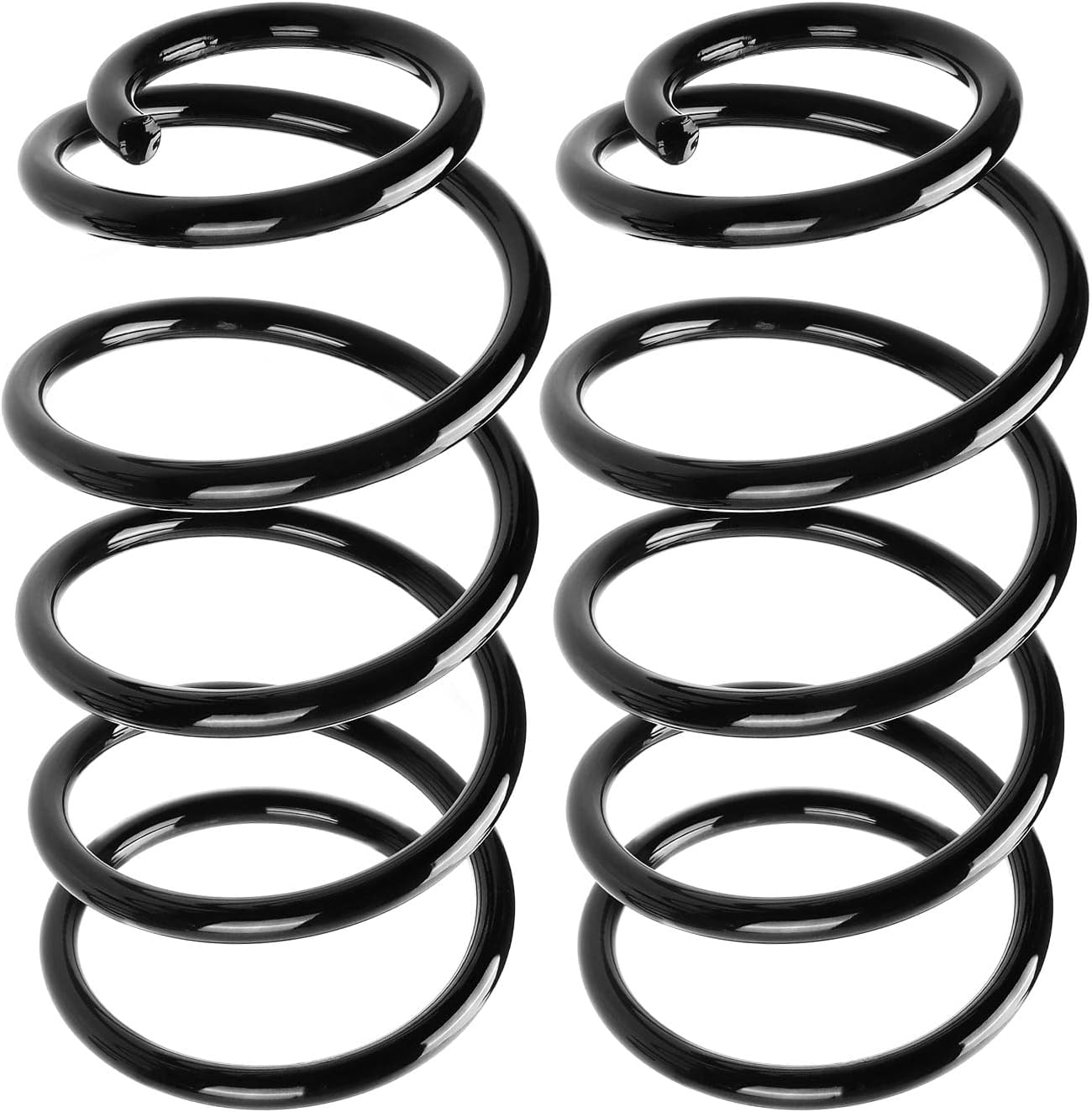 A-Premium Rear Coil Springs Compatible with Chevrolet Impala Monte Carlo Pontiac Grand Prix Oldsmobile Intrigue, Driver and Passenger Side, 2-Pack