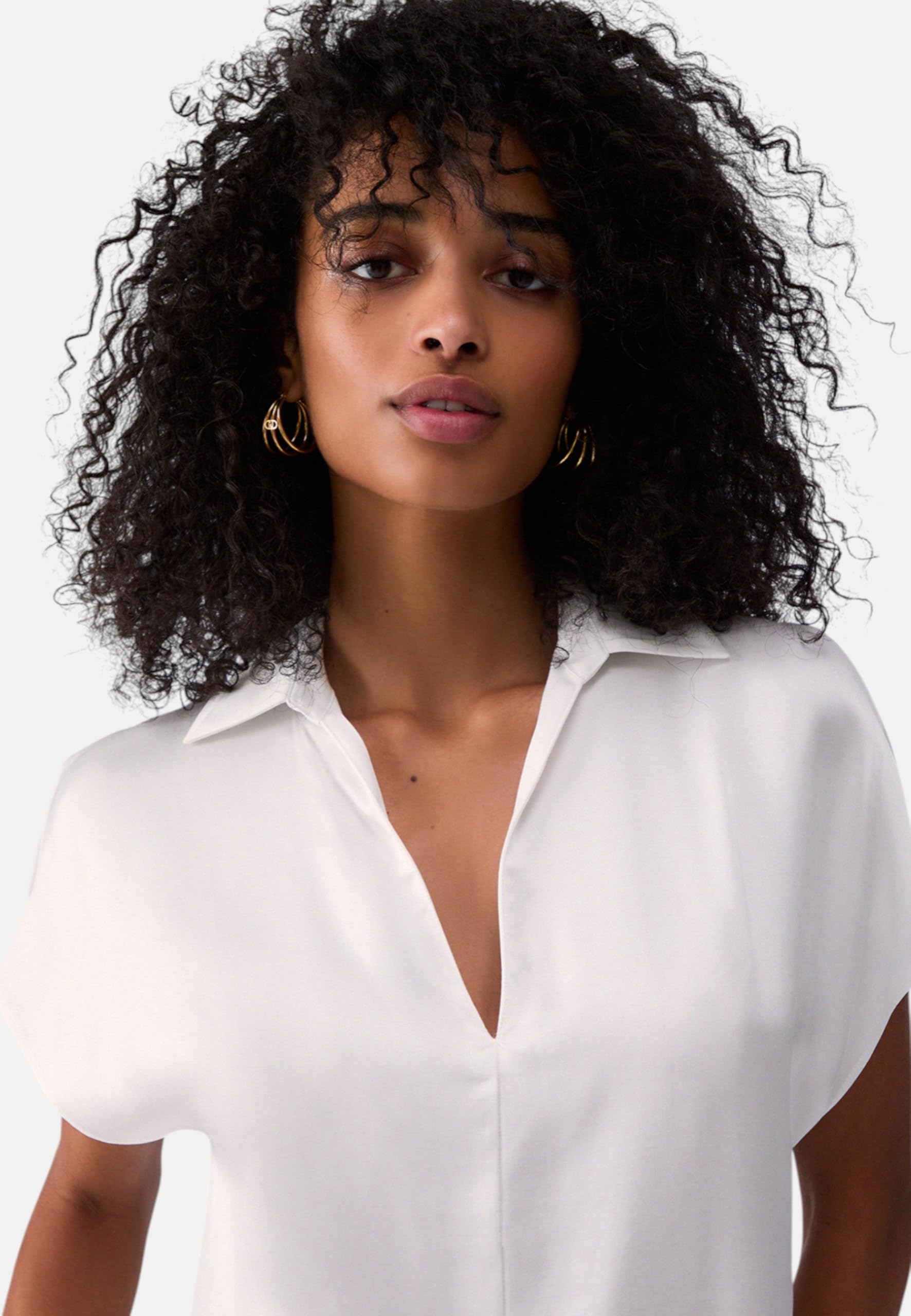 Liu Jo Donna Blusa Manica Corta Viscosa CA6288T2571