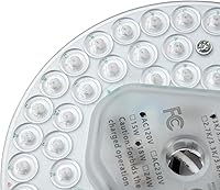 Vista 2 de Kit de actualización de luz LED de ventilador de techo de 5.12 pulgadas, 18 W, 2100 lm, placa PCB de repuesto 5CCT 3000K 3500K 4000K 5000K 6000K