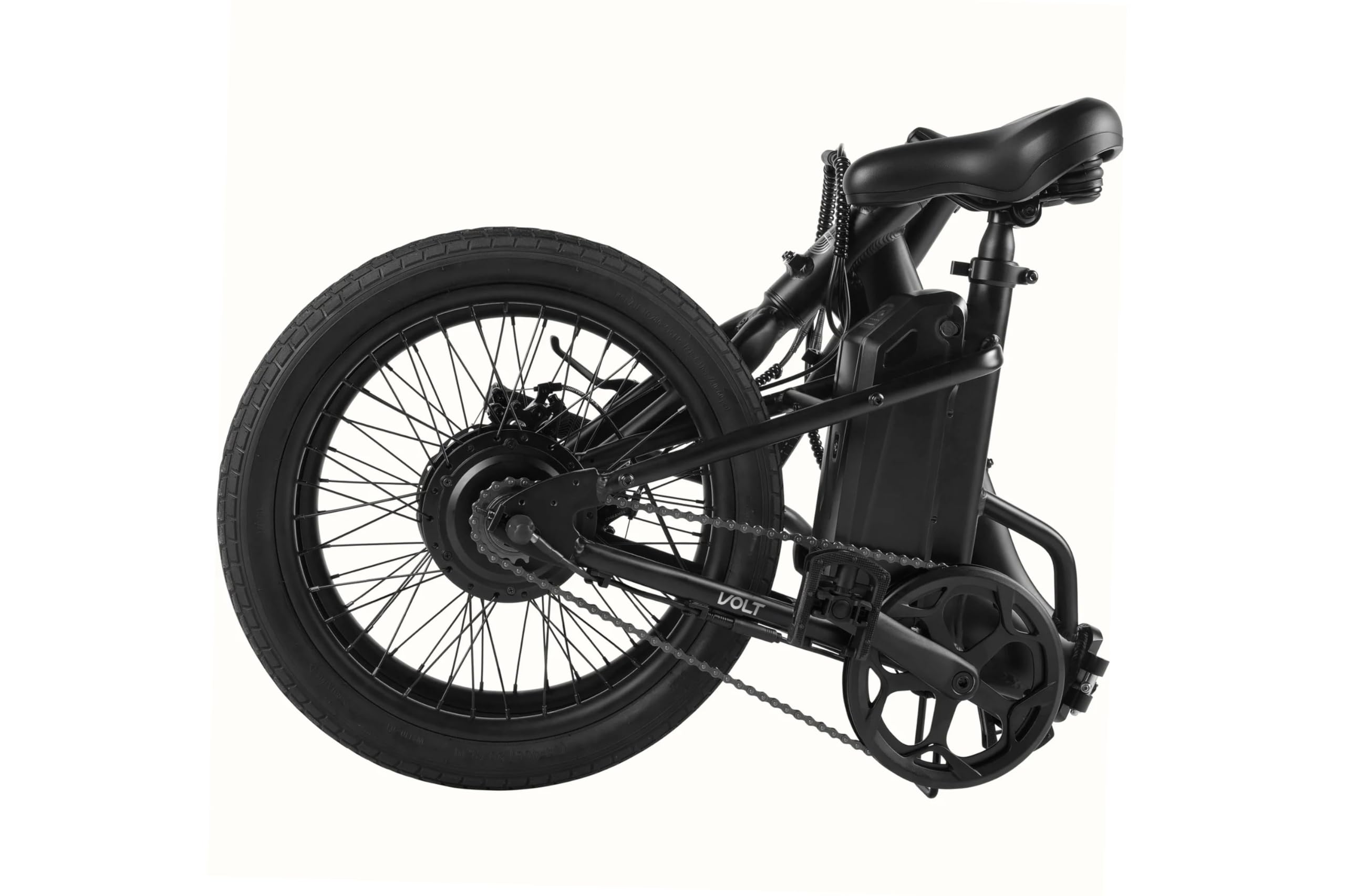 FabricBike Volt - Bicicletta elettrica pieghevole, bici elettrica per adulti 20 pollici, Ebike, motore da 250 W, 36 V 10 Ah, batteria rimovibile, velocità 25 km/h