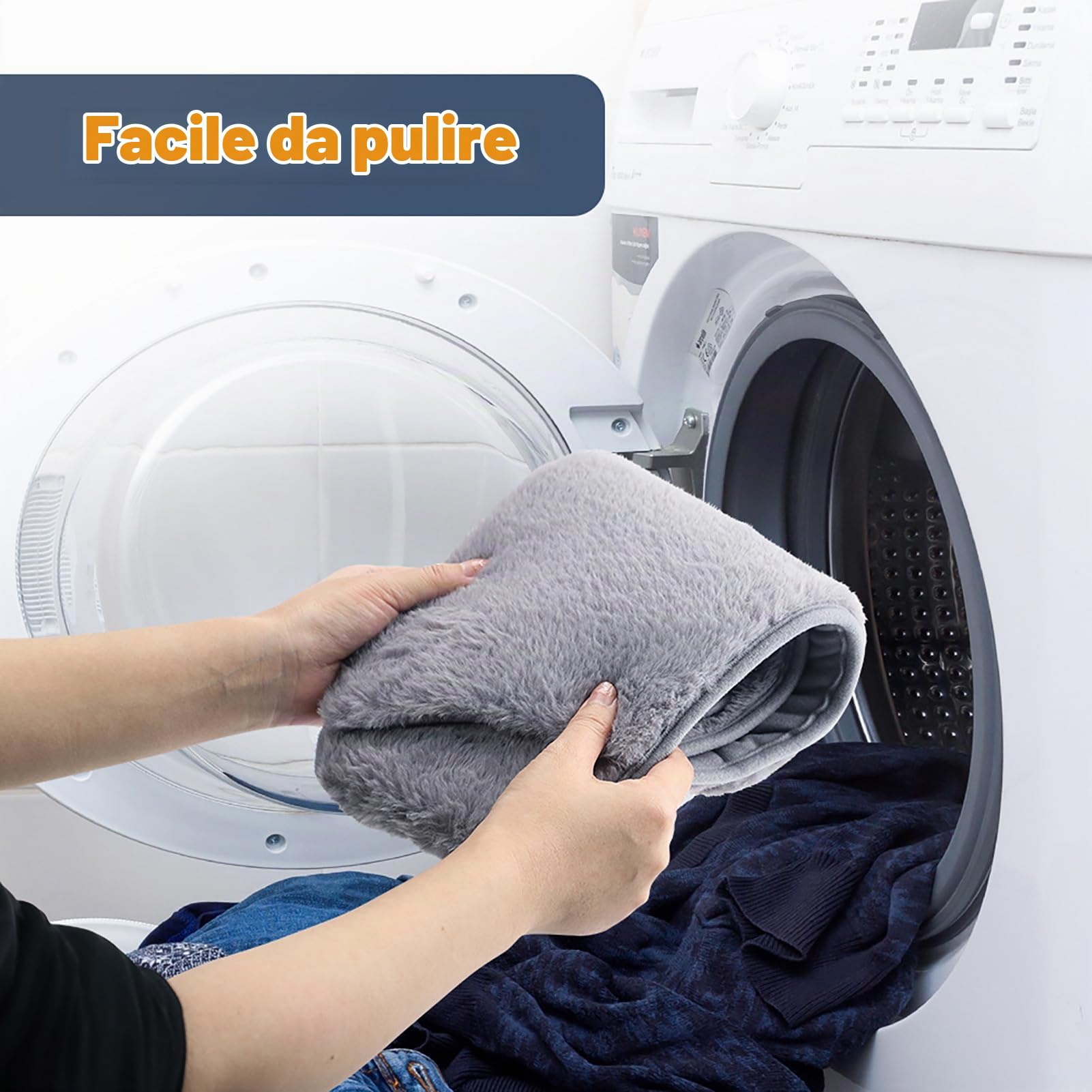 Cintura Termica Elettrica, Termoforo Riscaldante per Schiena e Reni con Design 2 in 1, Cuscinetto Riscaldante Senza Fili e Ricaricabile per Uomini e Donne, Ideale per Regali