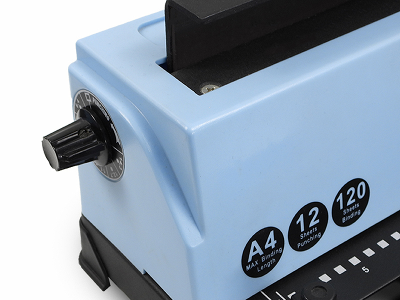 Rilegatrice Spirale Metallica RAYSON TD-130 - Per 120 Fogli A4, 34 Fori, Passo 3:1 - Foto 6
