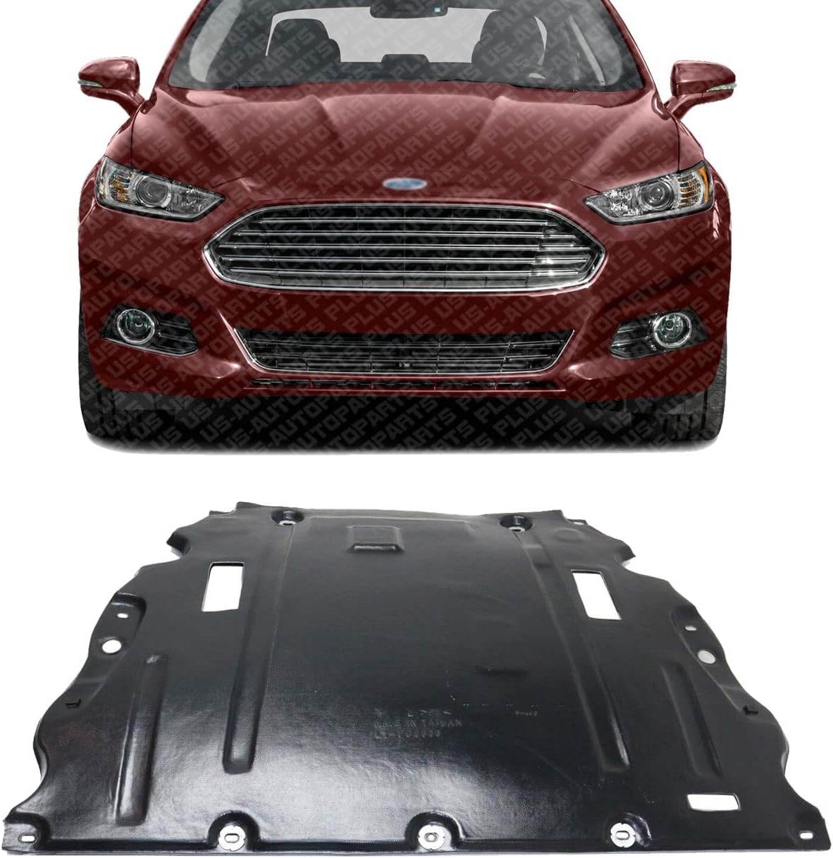 US AUTO PARTS PLUS New Front Engine Splash Shield Under