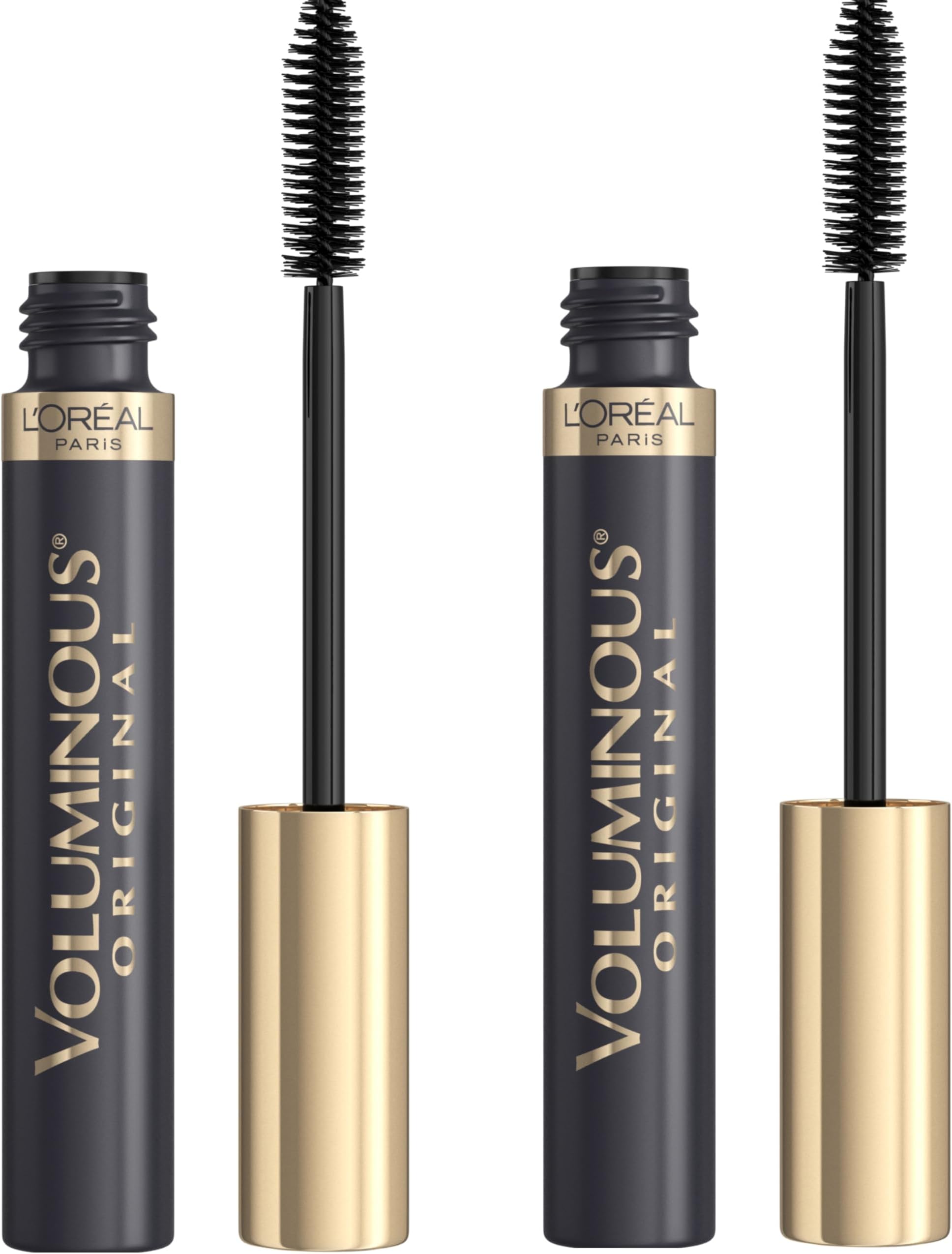 Makeup Voluminous Original Volume Building Mascara, Black, 2 Count