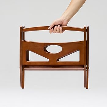 Amazon.co.jp: 【カリモク60】 マガジンラック 雑誌収納 木製