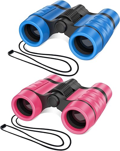 Miniatura 7 de Binoculares para niños, juguetes de regalo para niños de 3 a 12 años, telescopio para niños y niñas, juguetes al aire libre para deportes y juegos