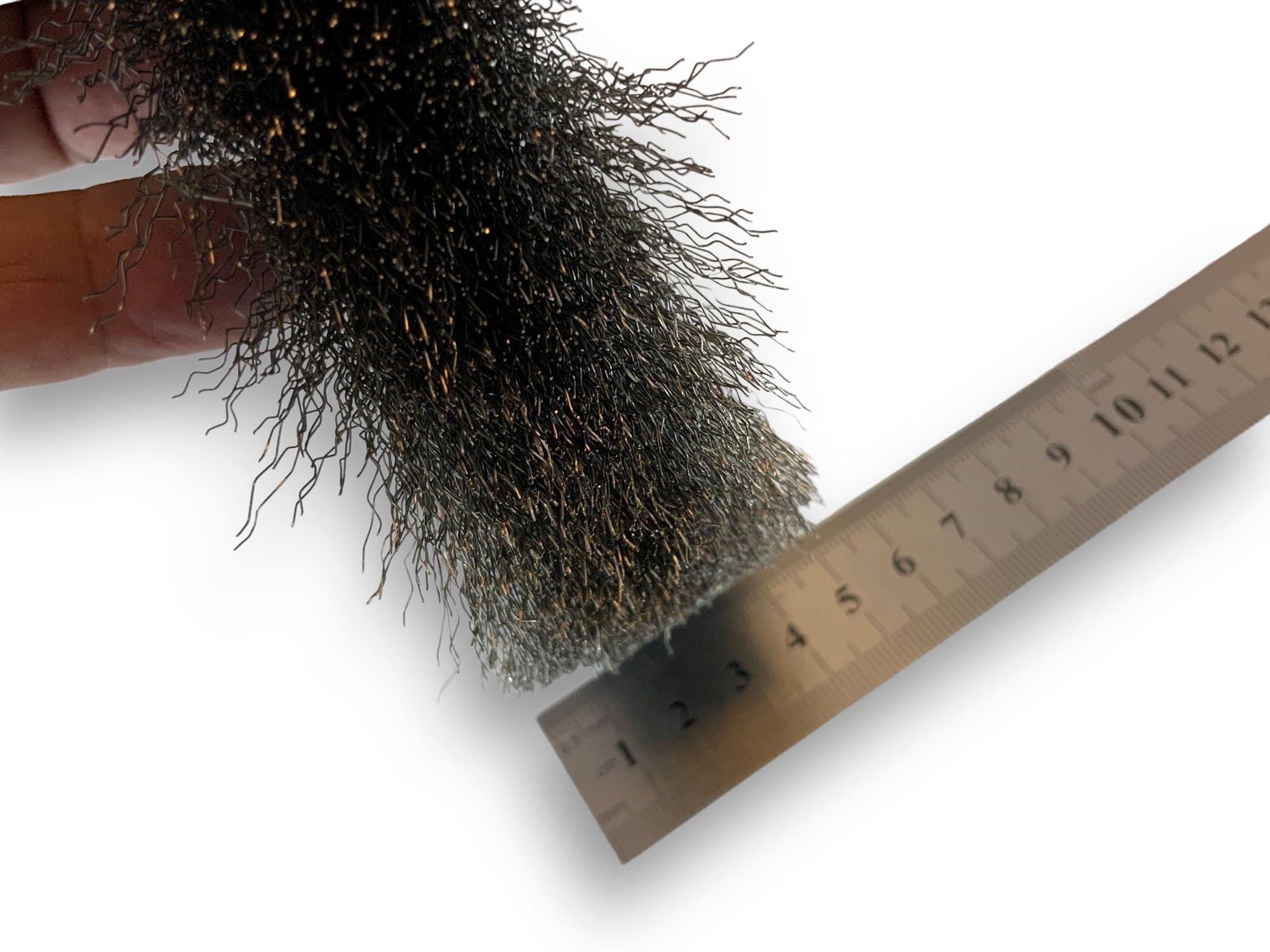 Brosse circulaire INOX | Ø 200 mm | Epaisseur 3 rangs | Fil souple 0.20 mm ondulé | Alésage 32 mm + réducteur bague 25/22/20/16/12 mm | Touret meuleuse affûteuse ponceuse | Kibros 238203IV