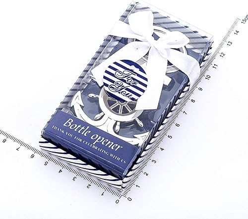 Vista 6 de Abrebotellas náutico, regalos náuticos para navegantes, decoración náutica, regalos de cumpleaños para marinero, abrelatas de cerveza en caja