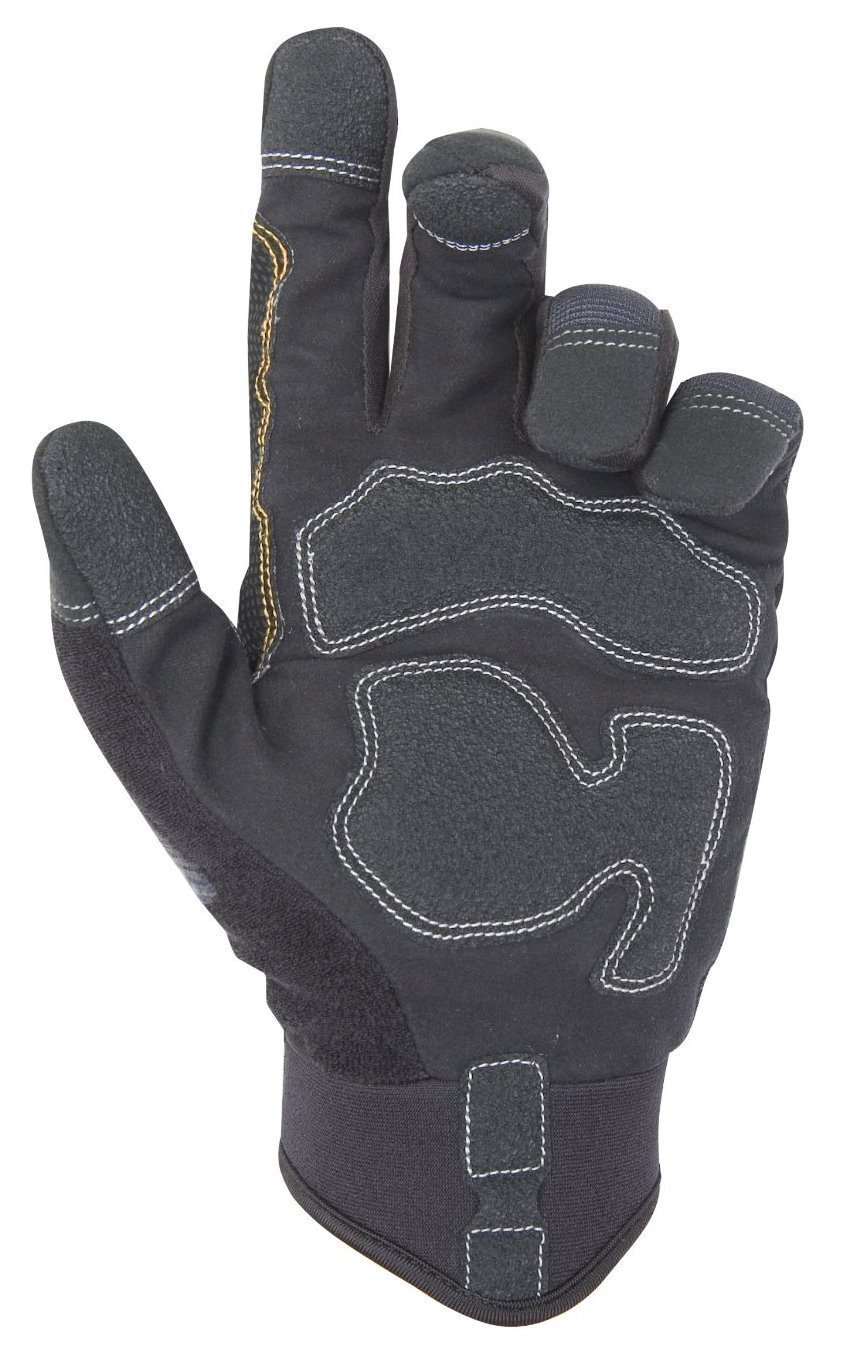 Custom leathercraft 145M - Gants de travail cuir bleu