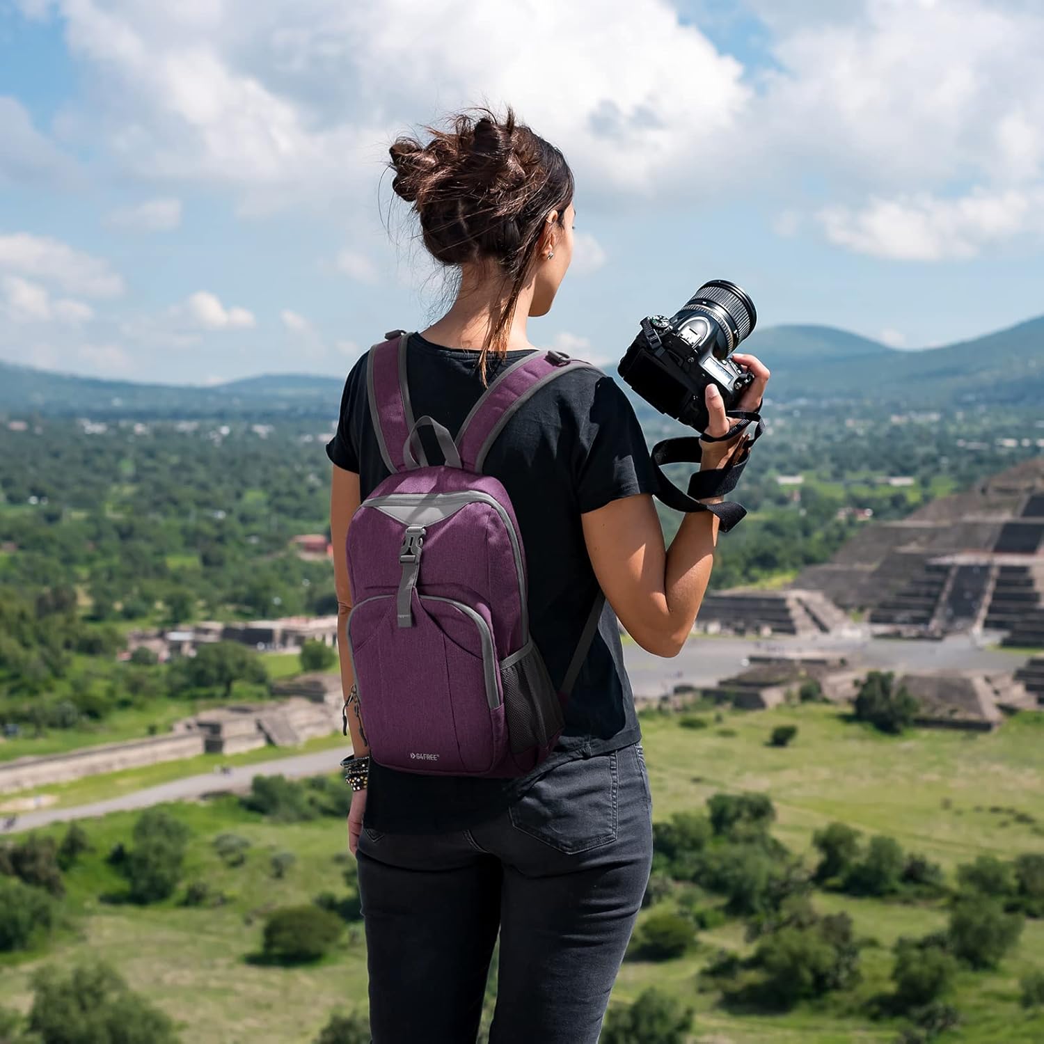 G4Free Mini 10L Hiking Daypack Small Hiking Backpack Cycling Compact Shoulder Backpack Outdoor for Men Women