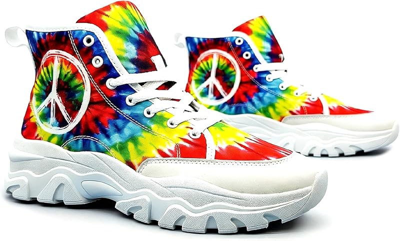 Tropical Flowers Womens Walking Shoes Lightweight Floral Mesh Sneakers