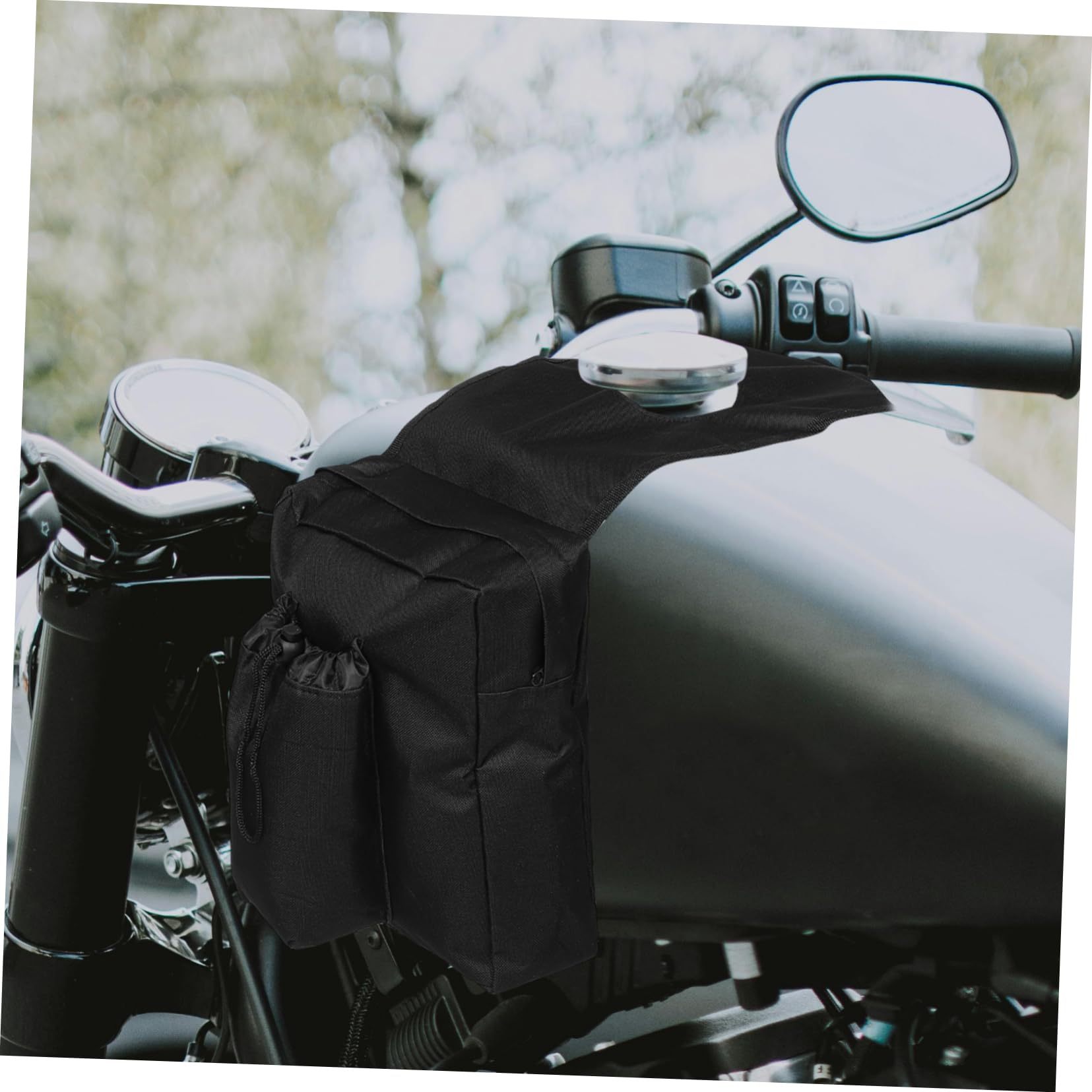 Borsa Da Sella Atv e Utv Oxford e Resistente Per Slittini Ampio Spazio Di Stoccaggio Per Avventure All Aperto