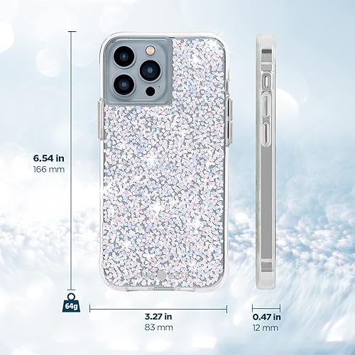 Miniatura 8 de Case-Mate - Funda para iPhone 13 Pro Max para mujer, con protección contra caídas de 10pies, carga inalámbrica, a prueba de golpes y arañazos,