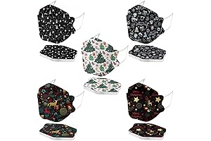 50 Pack New Years KF_94 Masks for 2023