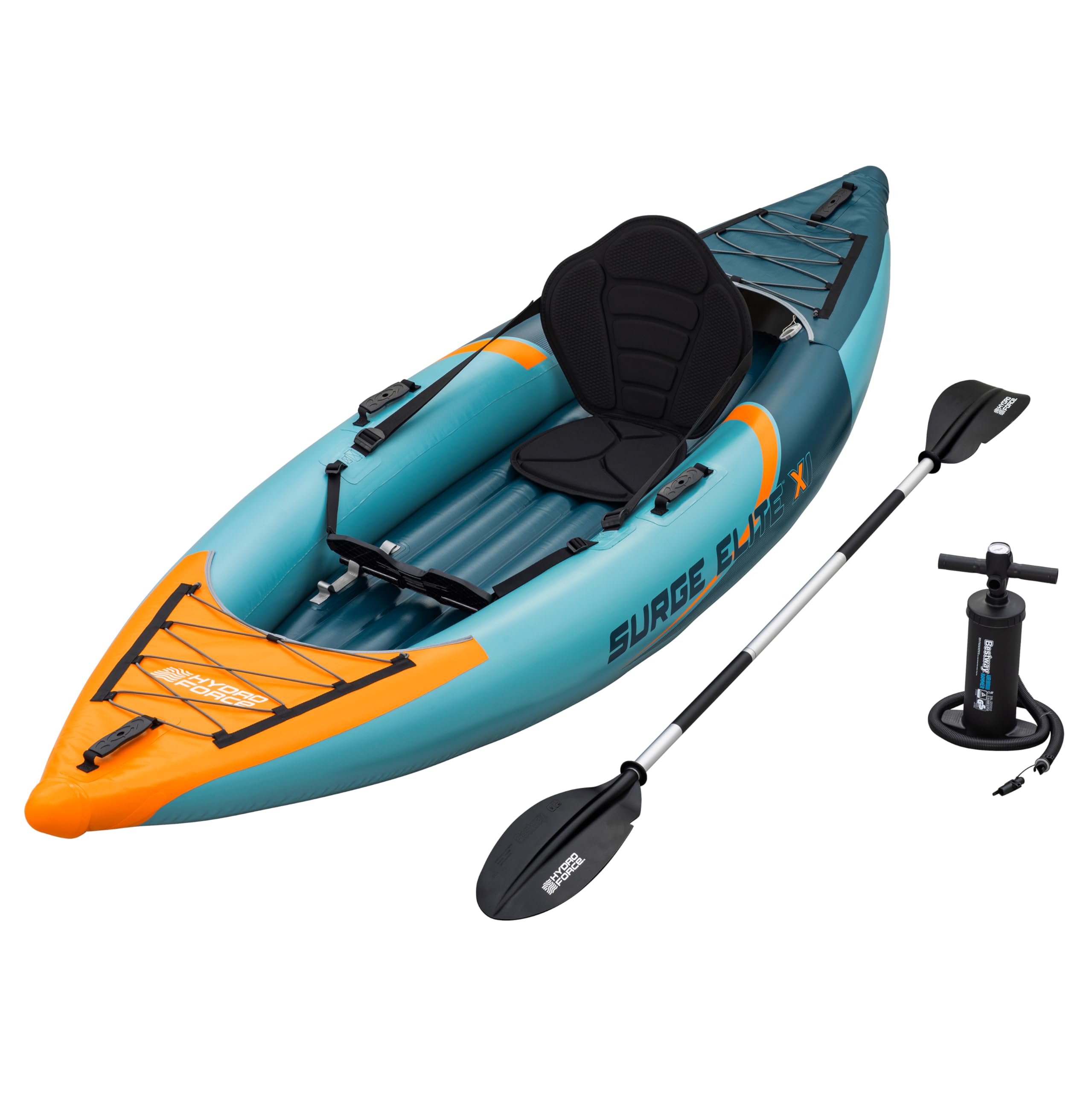 Bestway Juego de Kayak Surge Elite X1 de 10'3" x 37" x 12"/ 3.12 MX 94 cm x 30 cm