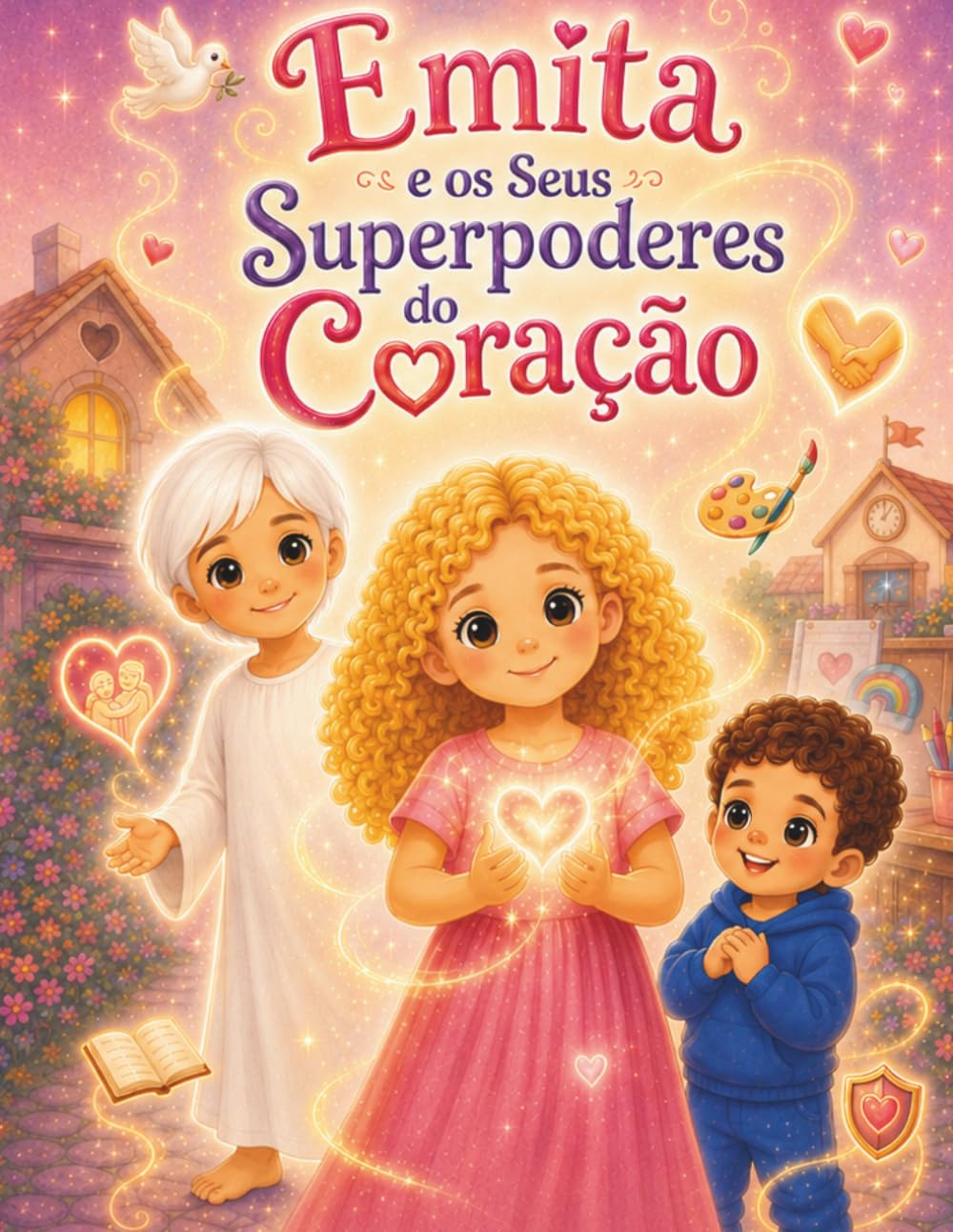 Emita e os Seus Superpoderes do Coração: Uma história cristã infantil e terna sobre coragem, bondade, amizade e os dons que Deus colocou no coração ... Para crianças cristãs dos 3 aos 10 anos.
