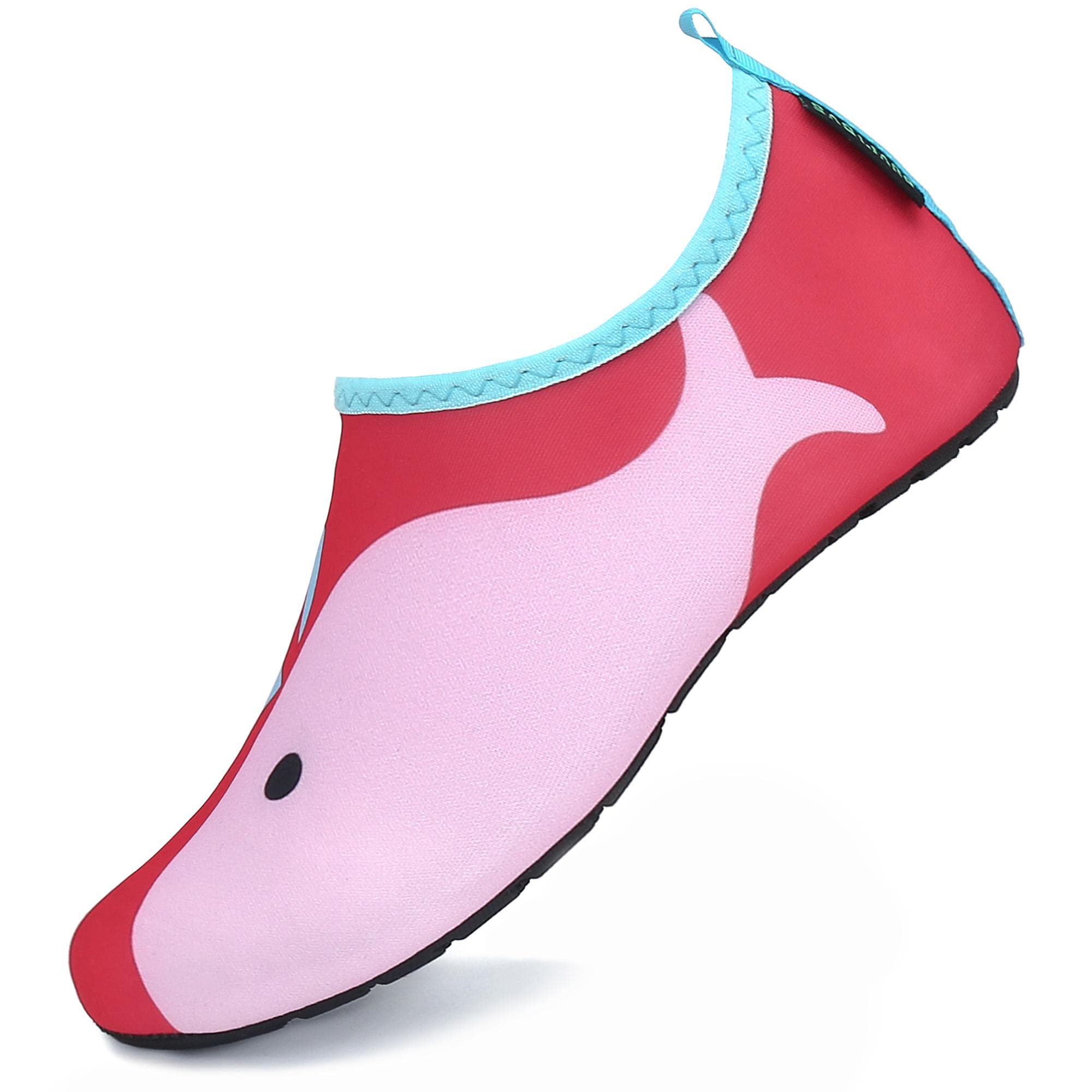 SAGUARO Bambini Ragazze Scarpe da Mare Spiaggia Scarpette da Acqua Scarpe da Immersione per Sportive Acquatici Nuotare Water Shoes