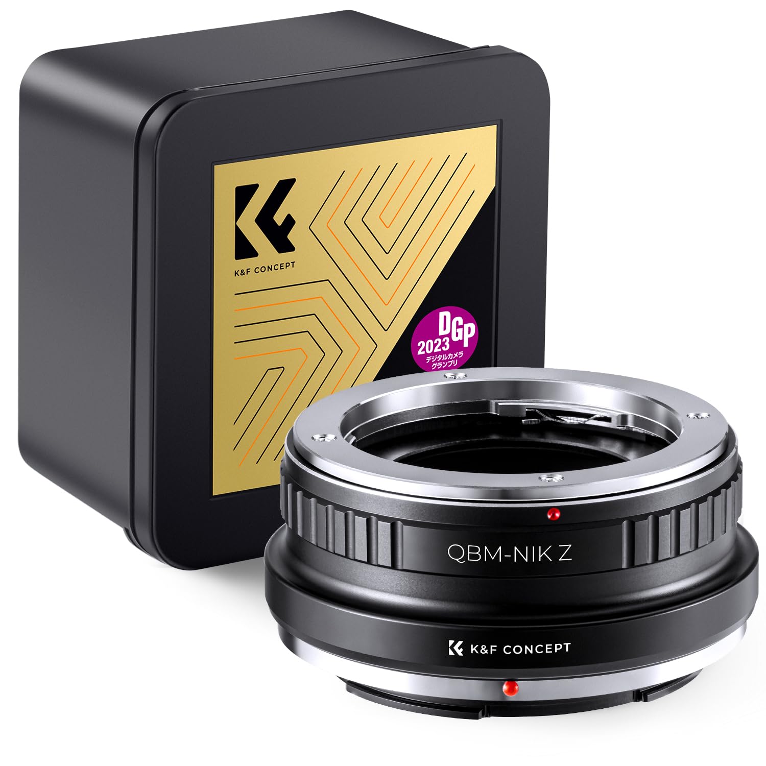 Amazon | K&F CONCEPT マウントアダプター ローライQBMレンズ → Z