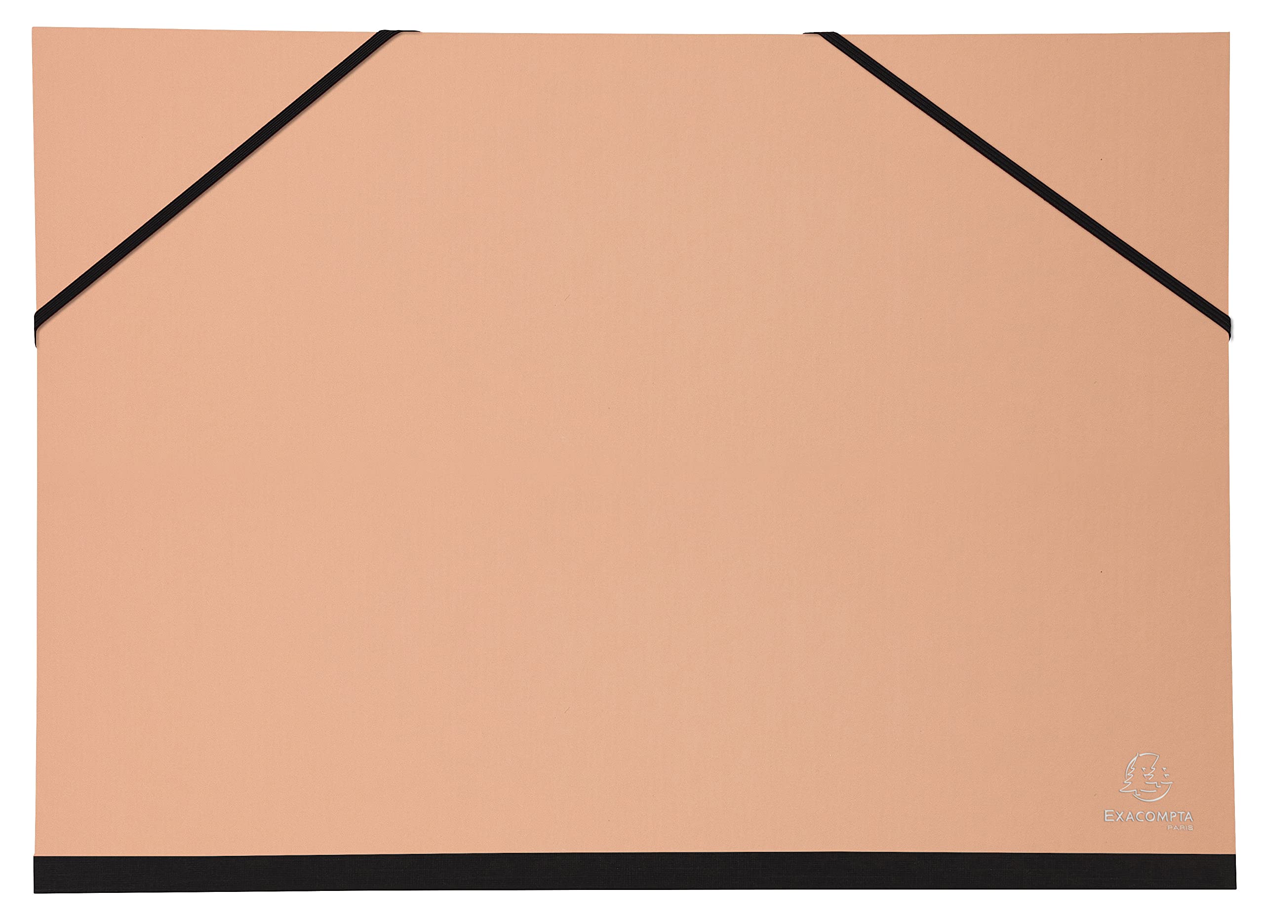 Exacompta, Ref. 25680E, 1 Aquarel drawing board, with rubber bands, black paper inside, canvas back, dimensions 32 x 45 cm - Image 4