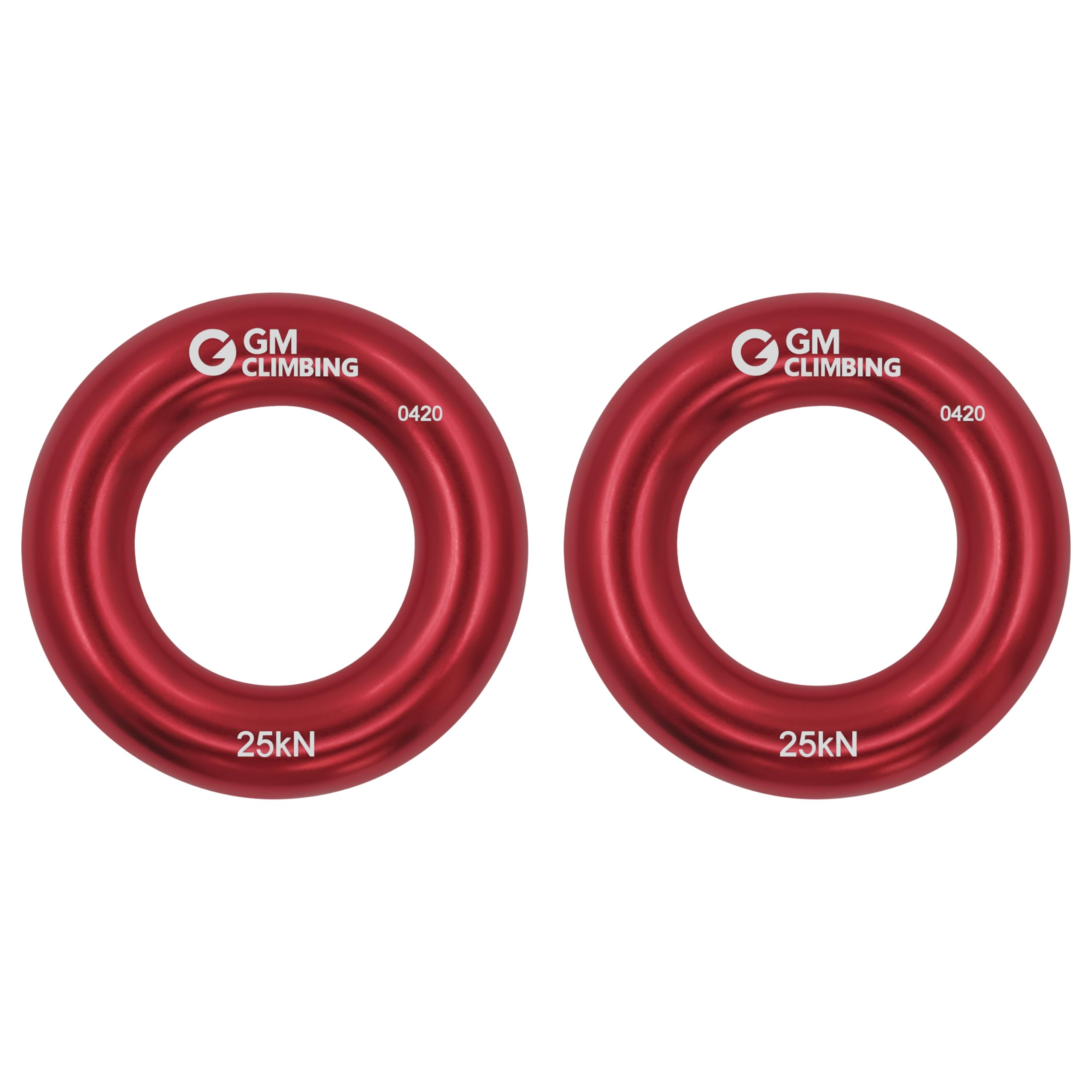 GM CLIMBING Rappel Ring 25kN for Rock Climbing Arborist Rescue Slackline Hammock