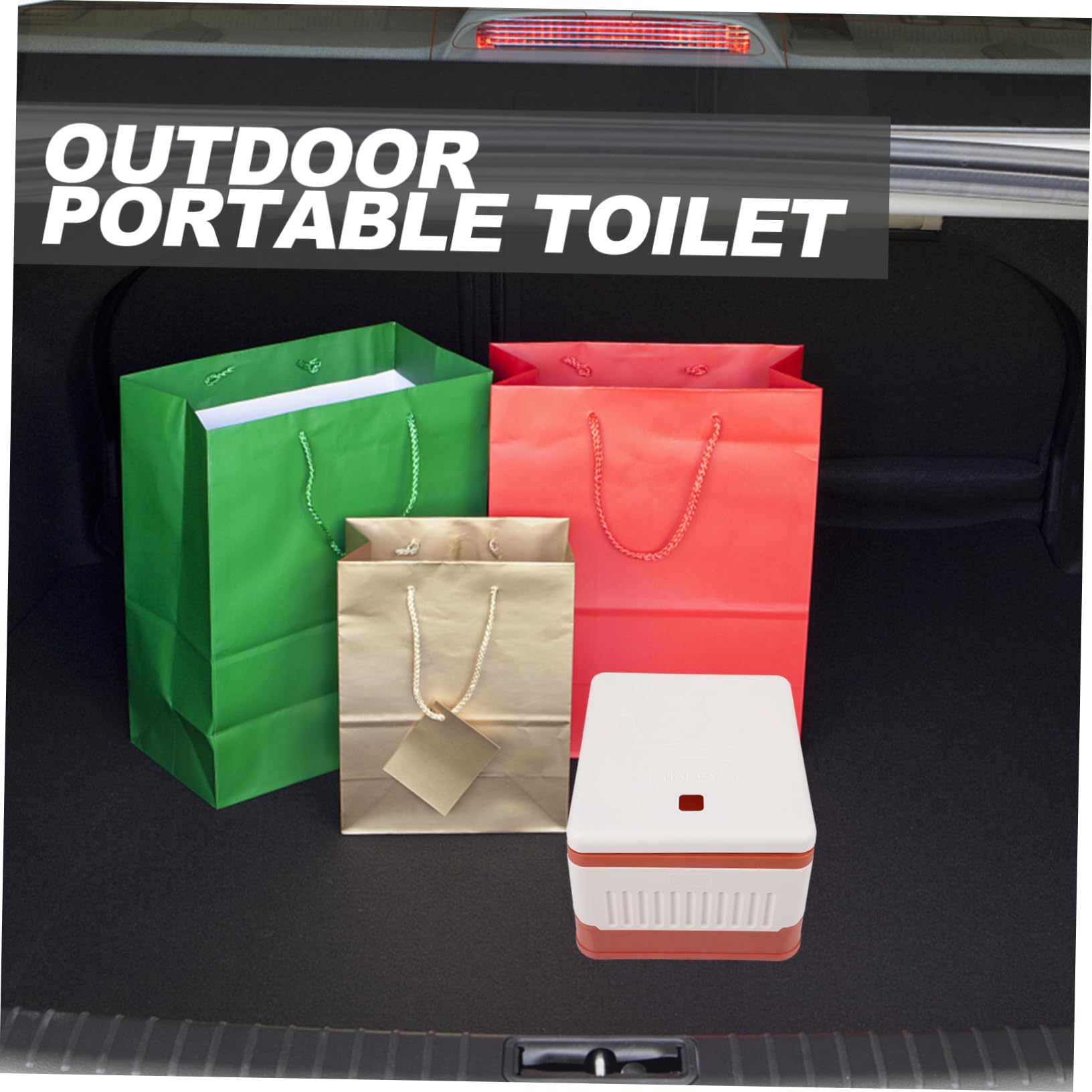 Inodoro Plegable Portátil para Camping Toilette De Viaje para Adultos y Fácil De Usar para Actividades Al Aire y Emergencias Incluye Bolsa para Mantener La Limpieza
