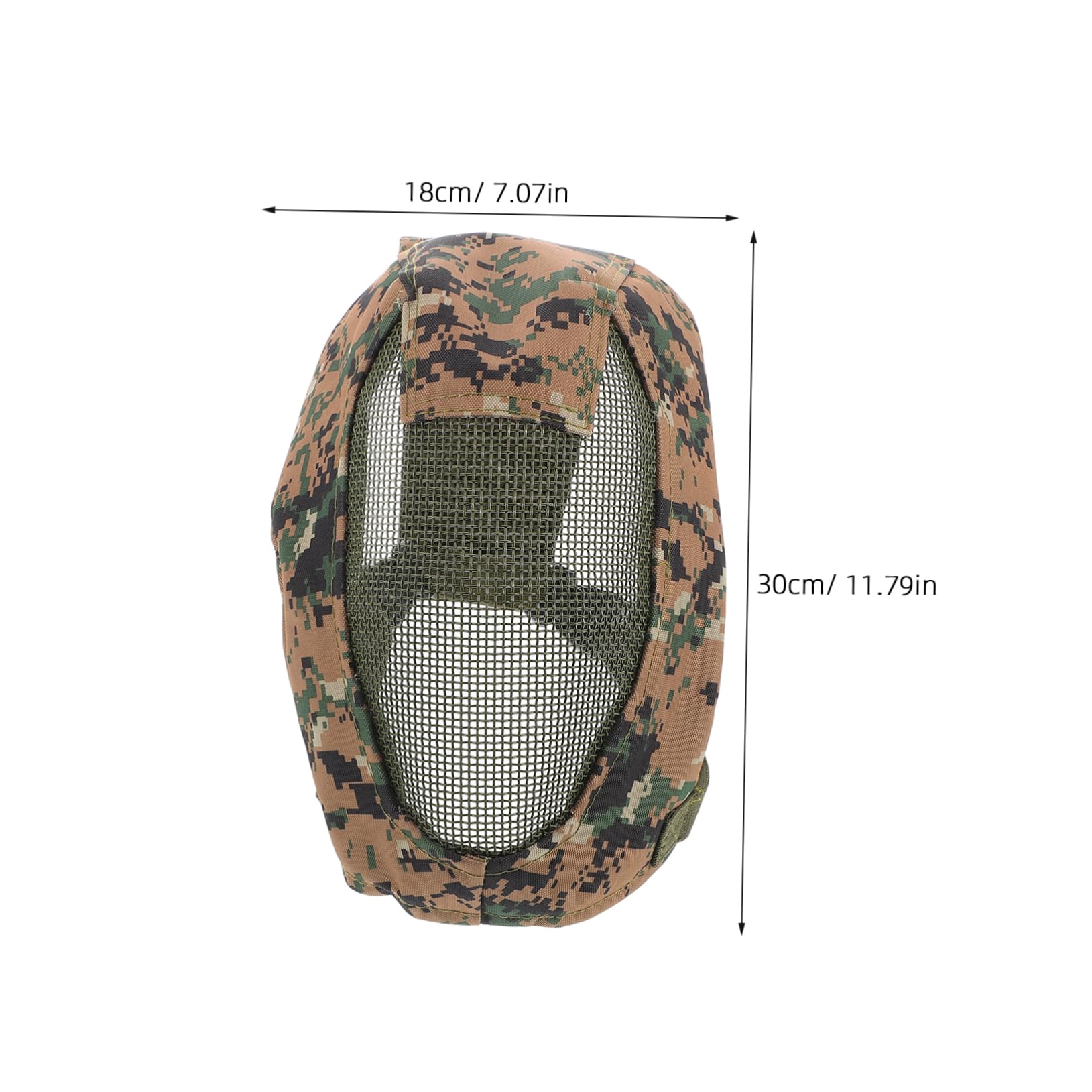 POPETPOP Fencing Mask with Fit Sturdy Steel Mesh Protective Headgear for Safety Intense Scenarios Lightweight Design for Enhanced Comfort and Vision for Fencing Sports