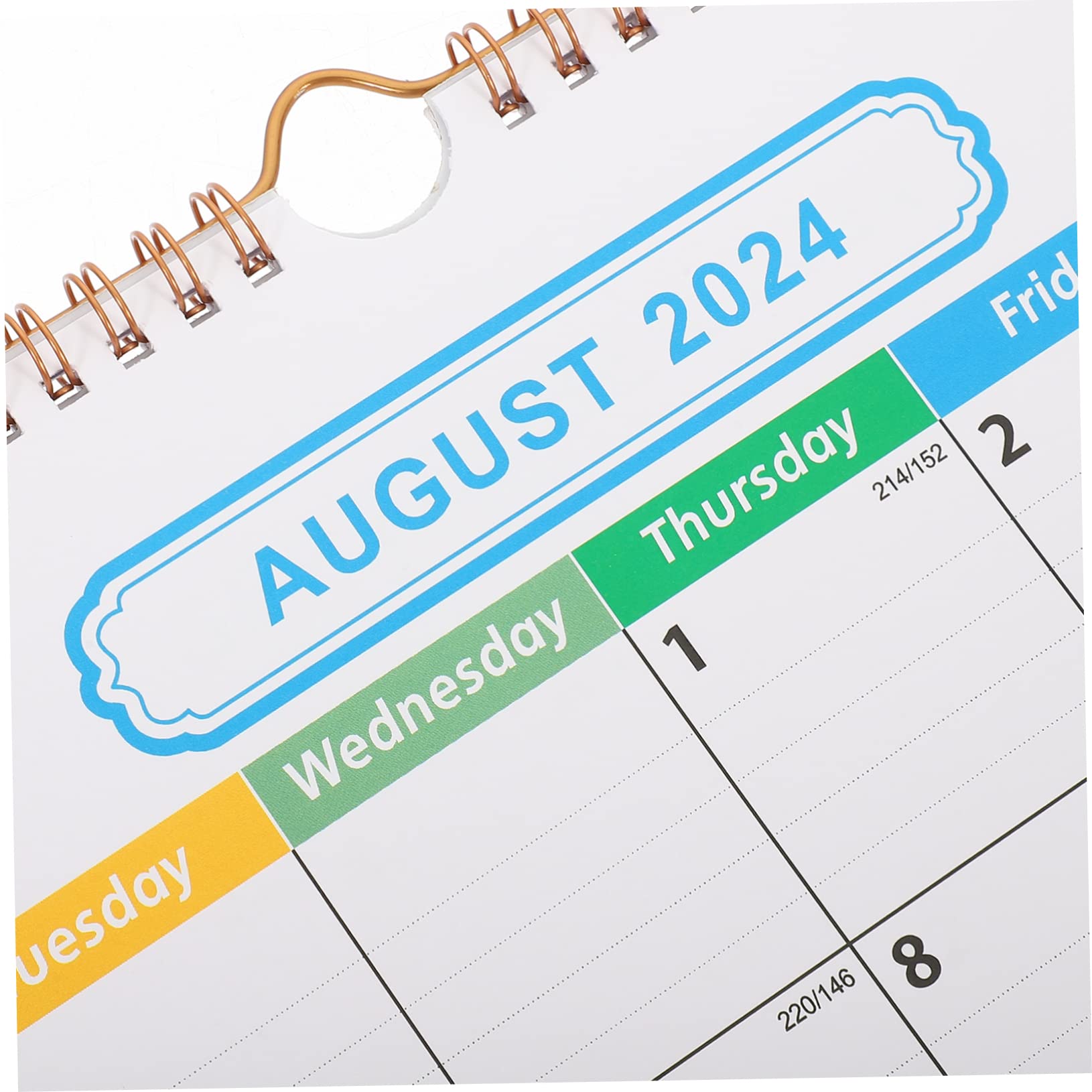 VILLCASE 3piezas Calendario De Pared Mensual Desgarrable Organizador De Citas Familiar Para Hogar Diseño De Notas Espacio Para Objetivos y Tareas Calendario De Meses Cubierta