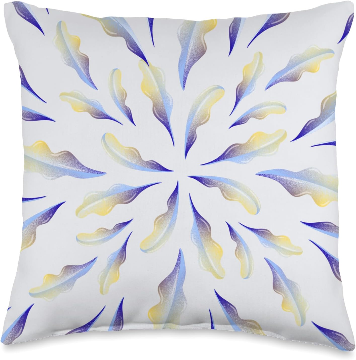 Hello Coastal Summer Throw Pillow, 16x16, Multicolor