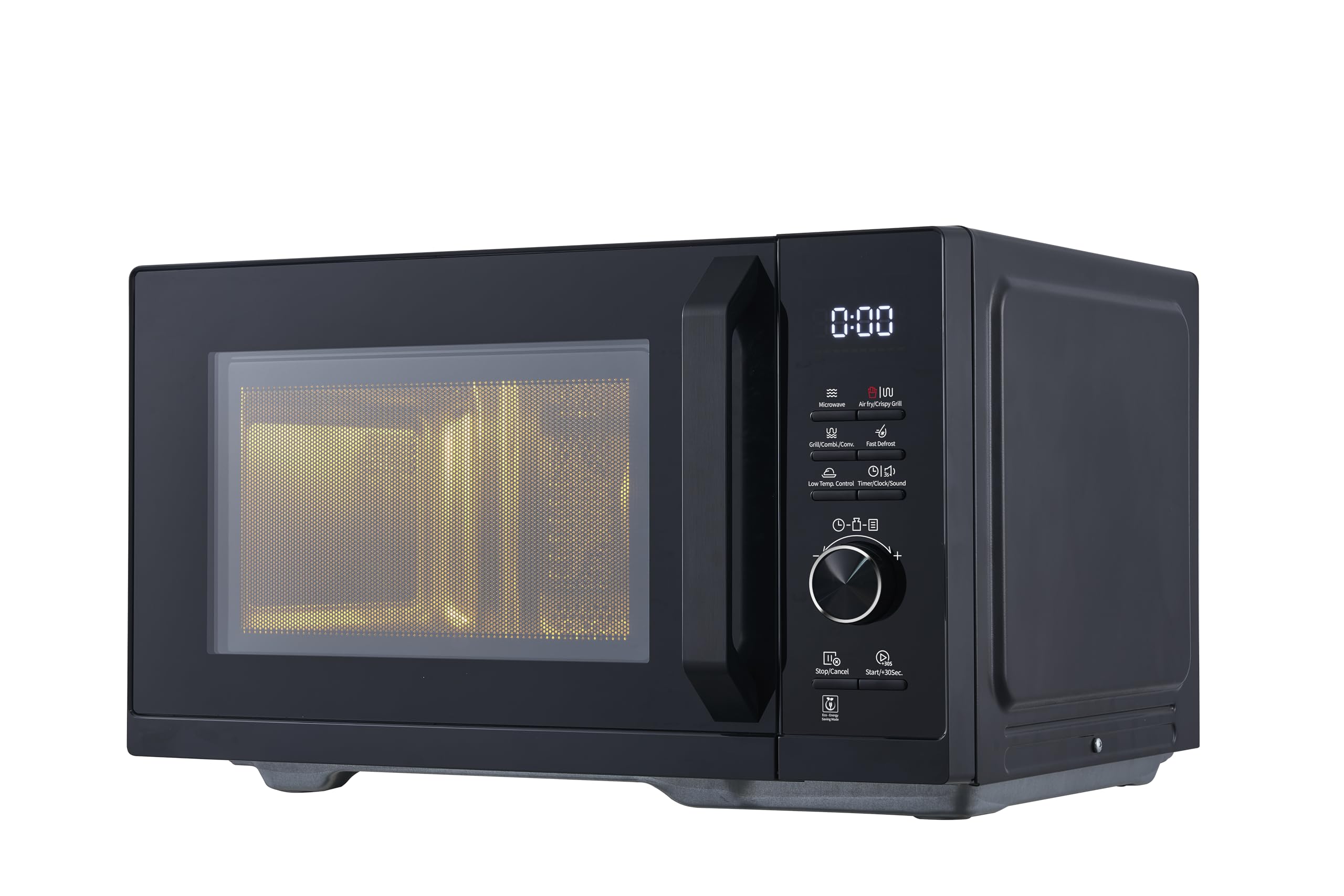 Sharp Microondas Airfry 5 en 1 RCA271TB 900 W, parrilla de 1000 W, aire caliente y función AirFry, convección 2100 W, 27 l, 28 descongelación automática, descongelación controlada por peso y tiempo