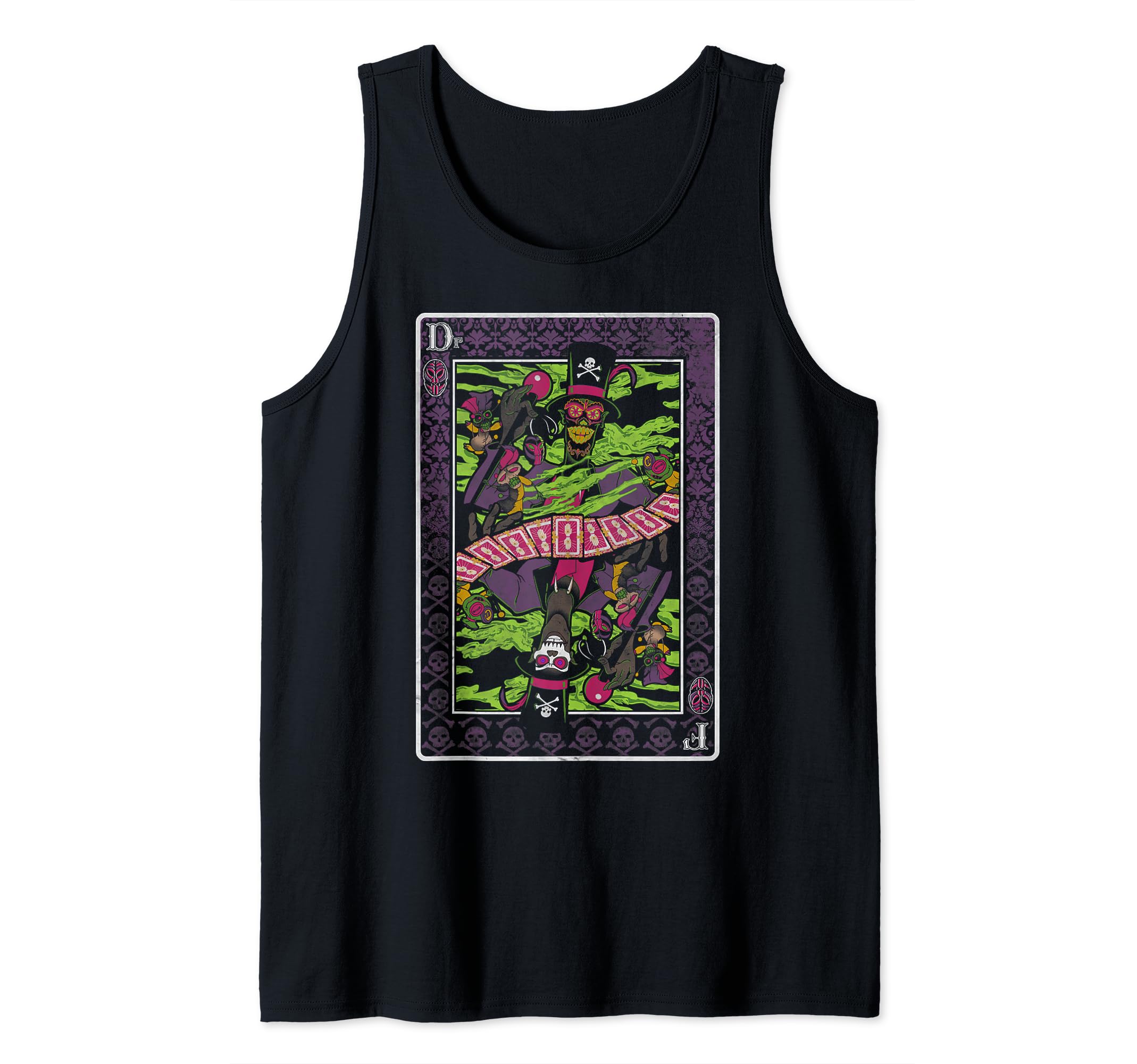 DisneyVillains Dr. Facilier Playing Card Tank Top