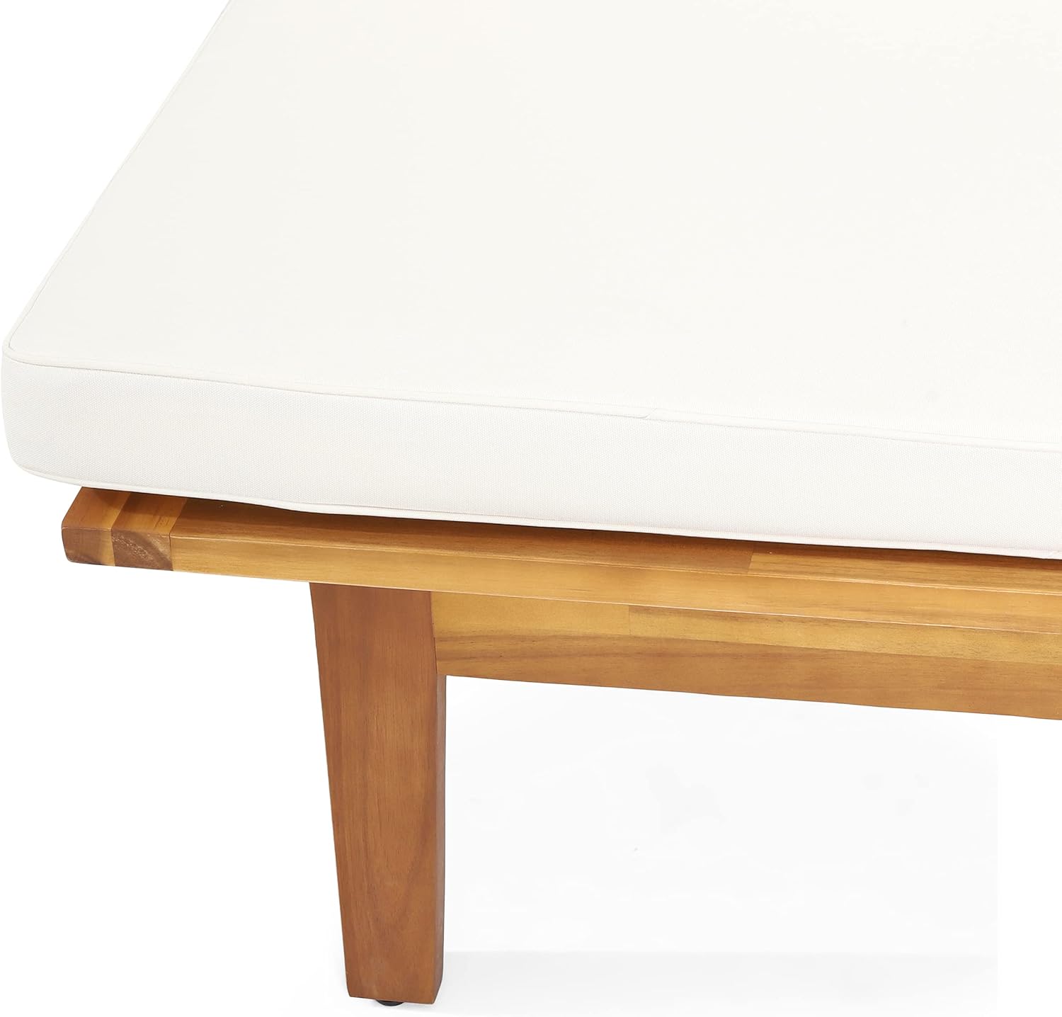 Christopher Knight Home Jill Daybed, Teak + Beige