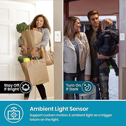 Vista 46 de Nexete Smart Wi-Fi interruptor de pared compatible con Alexa Google Assistant e IFTTT, control remoto, función de sincronización no requiere puerto.