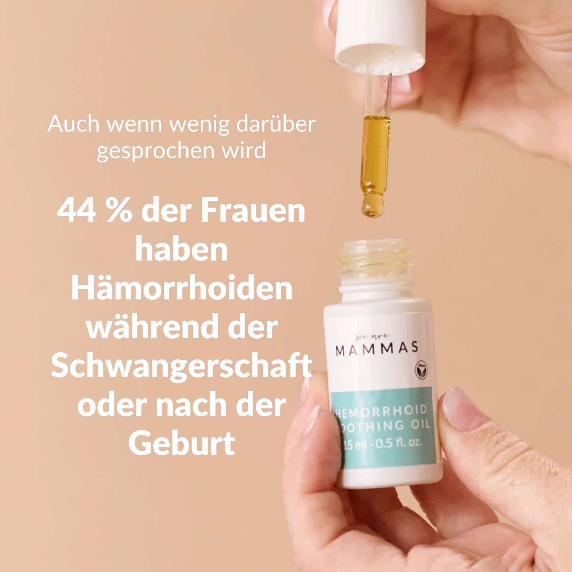 Hämorrhoiden Wochenbett Set – Peri Flasche + Intimschaum mit Präbiotika + Pflegeöl – Sanfte Intimpflege nach Geburt & Schwangerschaft – Pflanzliche Formel – Kühlend & Beruhigend – We are mammas