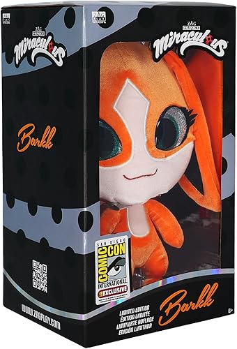 Miniatura 2 de UCC Distributing Miraculous Ladybug - Peluche de lujo Kwami de 10  - Barkk - Edición limitada