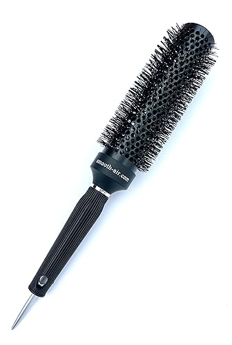 Cepillo redondo profesional para secado por soplado, estilo sin encrespamiento (el cepillo número 45 es de 2.5 pulgadas de ancho x 13 pulgadas de