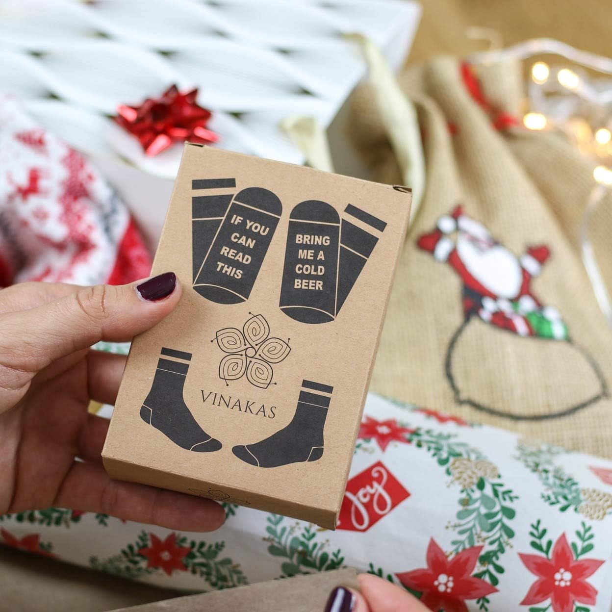 Calcetines De Cerveza / Regalo De Los Hombres / Regalo De Las Mujeres