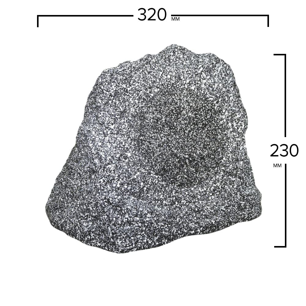 Artsound Outsiders Rock S Haut-parleurs multimédia Design "Rocher" 130W Etanche Gris