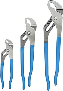 Channellock VJ-3 V-JAW Plier, 3-Piece Gift Se...,