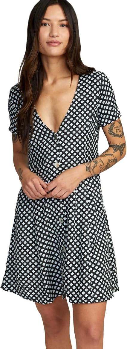 RVCA Women's Fit and Flare Dresses, Understated/Rvca Black, XS: Buy Online  at Best Price in UAE - Amazon.ae