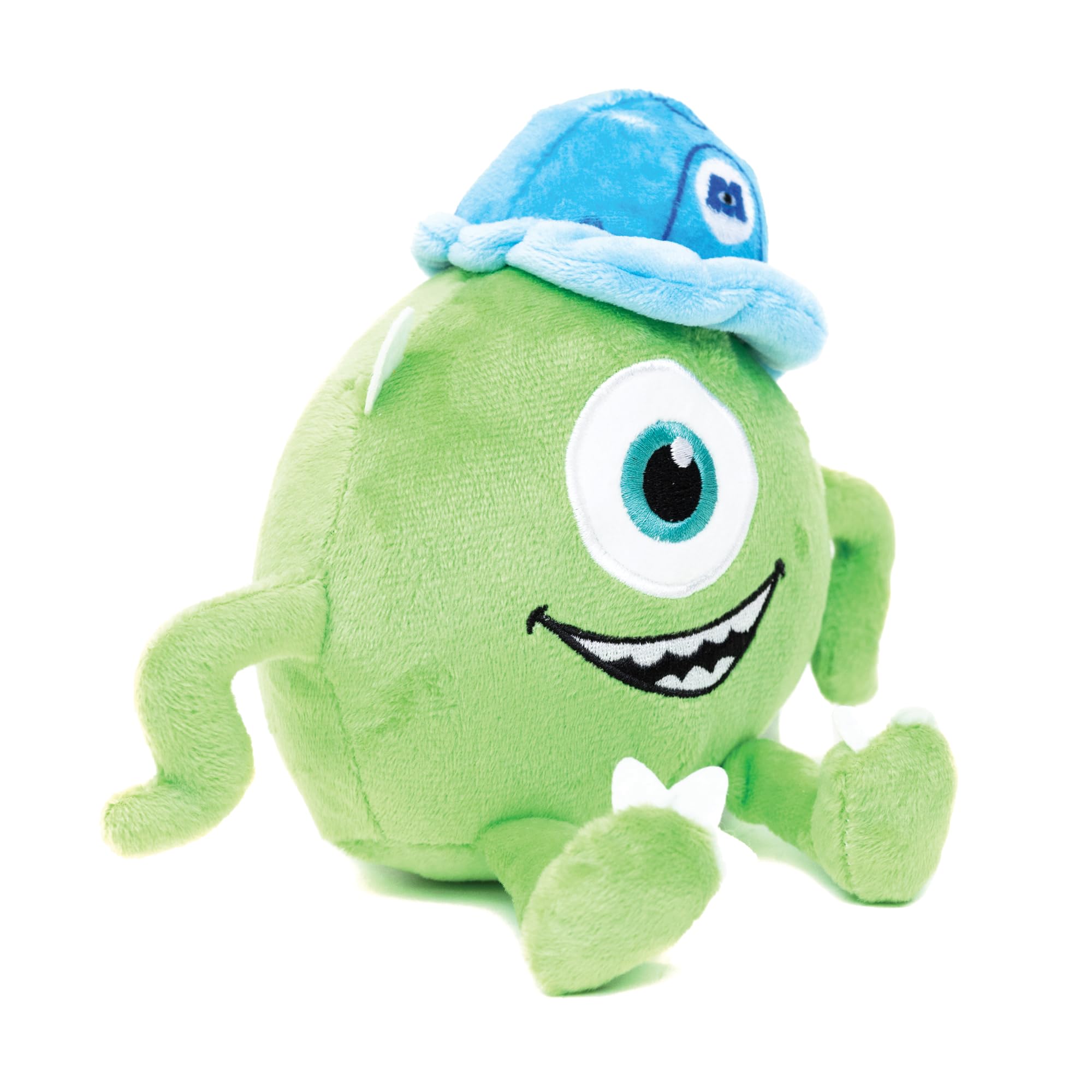 Buckle-Down Disney Dog Toy, Monster Inc, Plush (Monster Inc Mike), 9.5 inches x 9 inches x 7.5 inches - Image 2