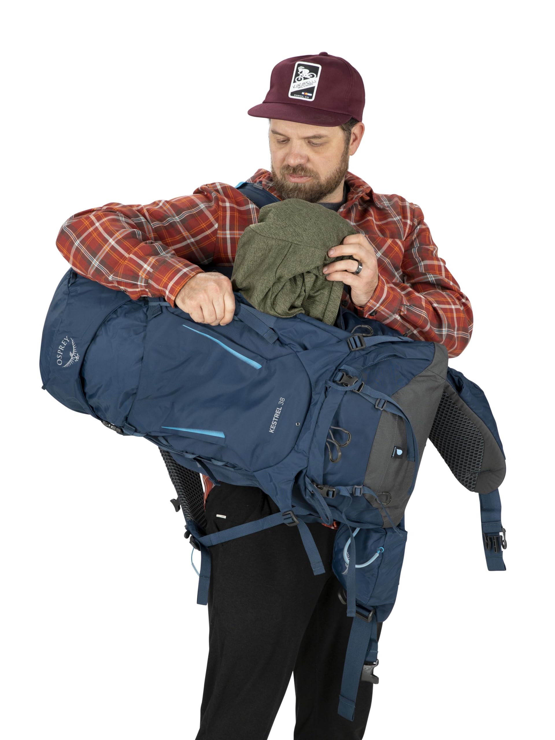 Osprey Kestrel 38 Hiking Pack Uomo (Pacco da 1)