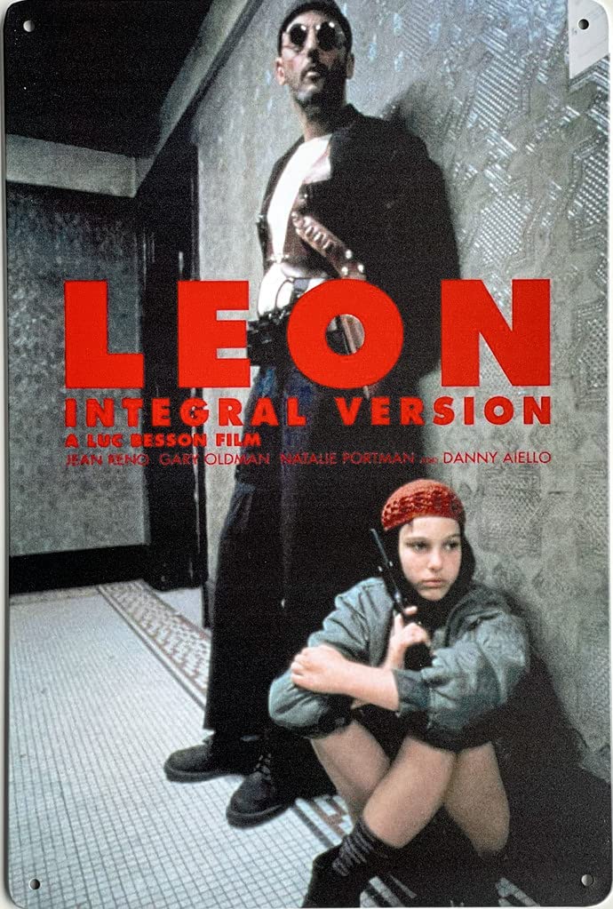 LÉON THE PROFESSIONAL サイン入りポスター（既存額付き） A4 額付き ポスター ゲイリーオールドマン 捜査官 スタン Leon