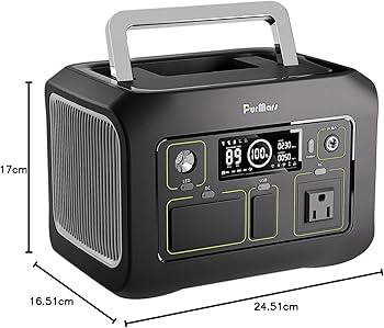 Amazon.co.jp: PurMars ポータブル電源 300 w (500 w ピーク