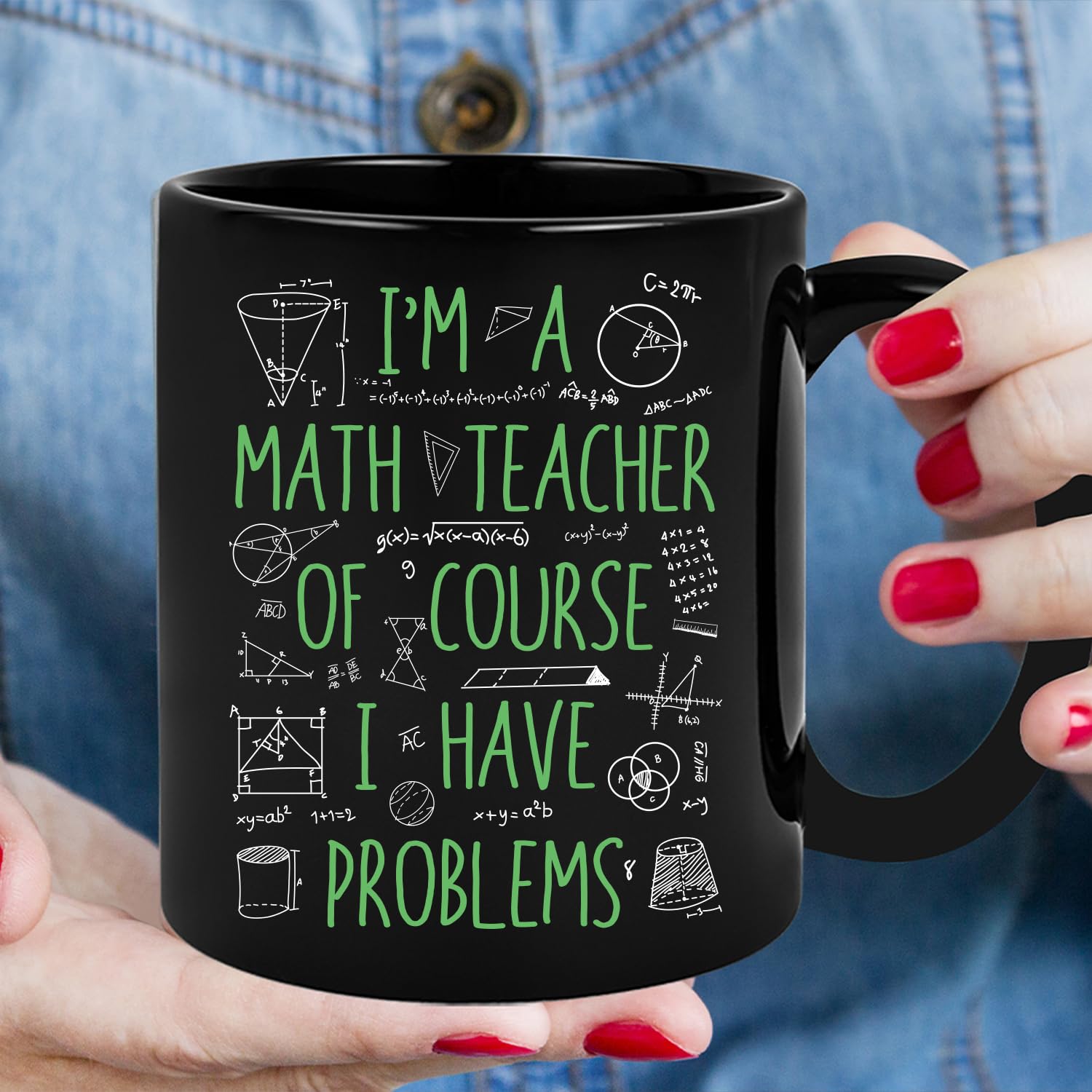 Funny Math Teacher Mug, Funny Mug for For Math Enthusiasts Women And Men, Motivational, Inspirational Birthday Gift Friends, Coworkers, Siblings-z89