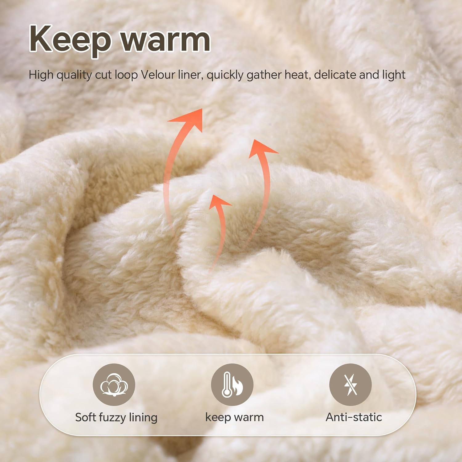 WULFUL Boys Flannel Fleece Jackets Plaid Sherpa Hoodie Zip Up Winter Coat 5-14 Years - Image 5