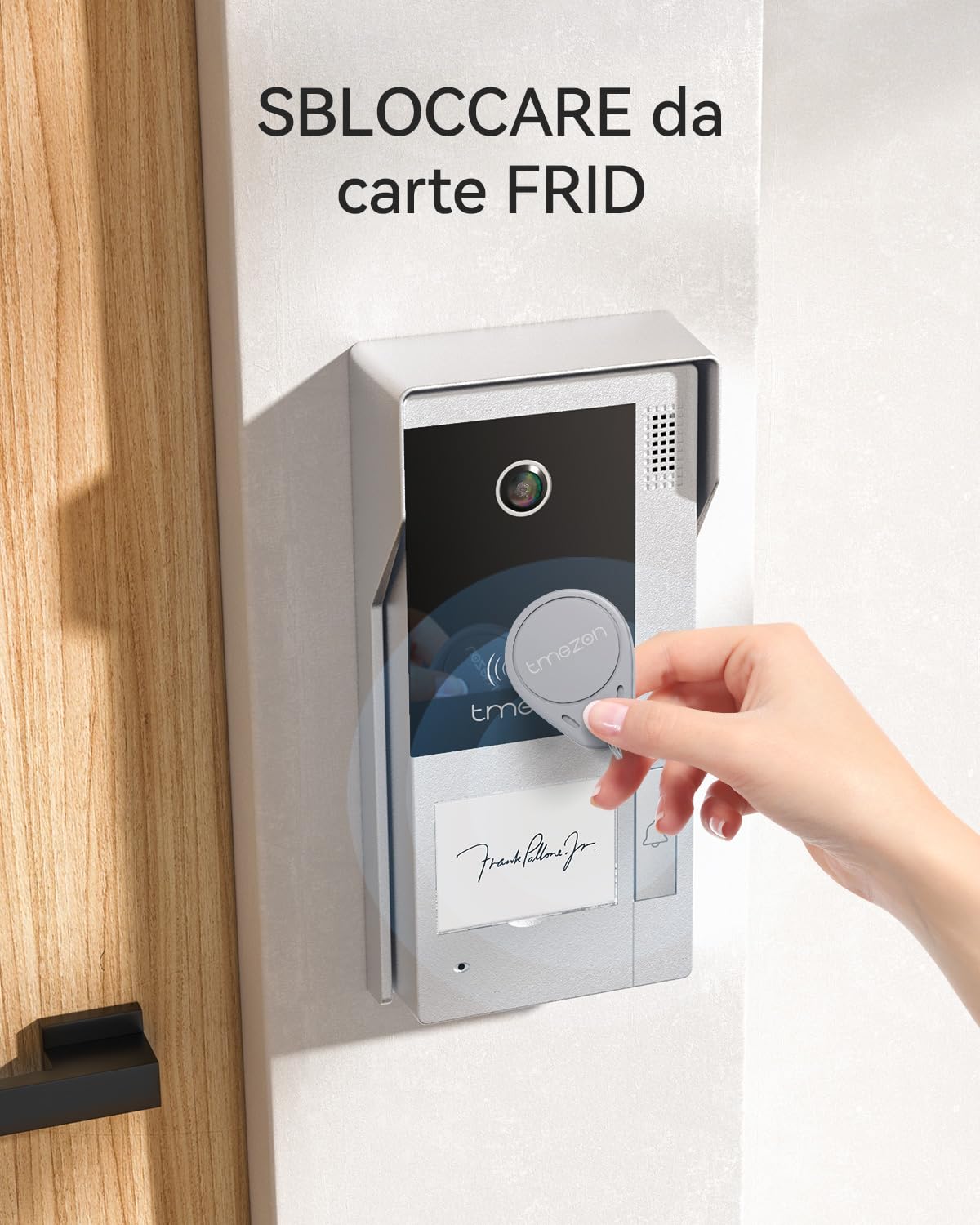 Motion detection feature of the doorbell camera